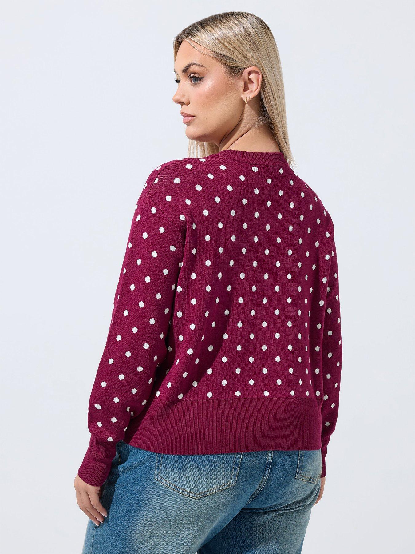Image 2 of 4 of Yours Curve Round Neck Cardigan