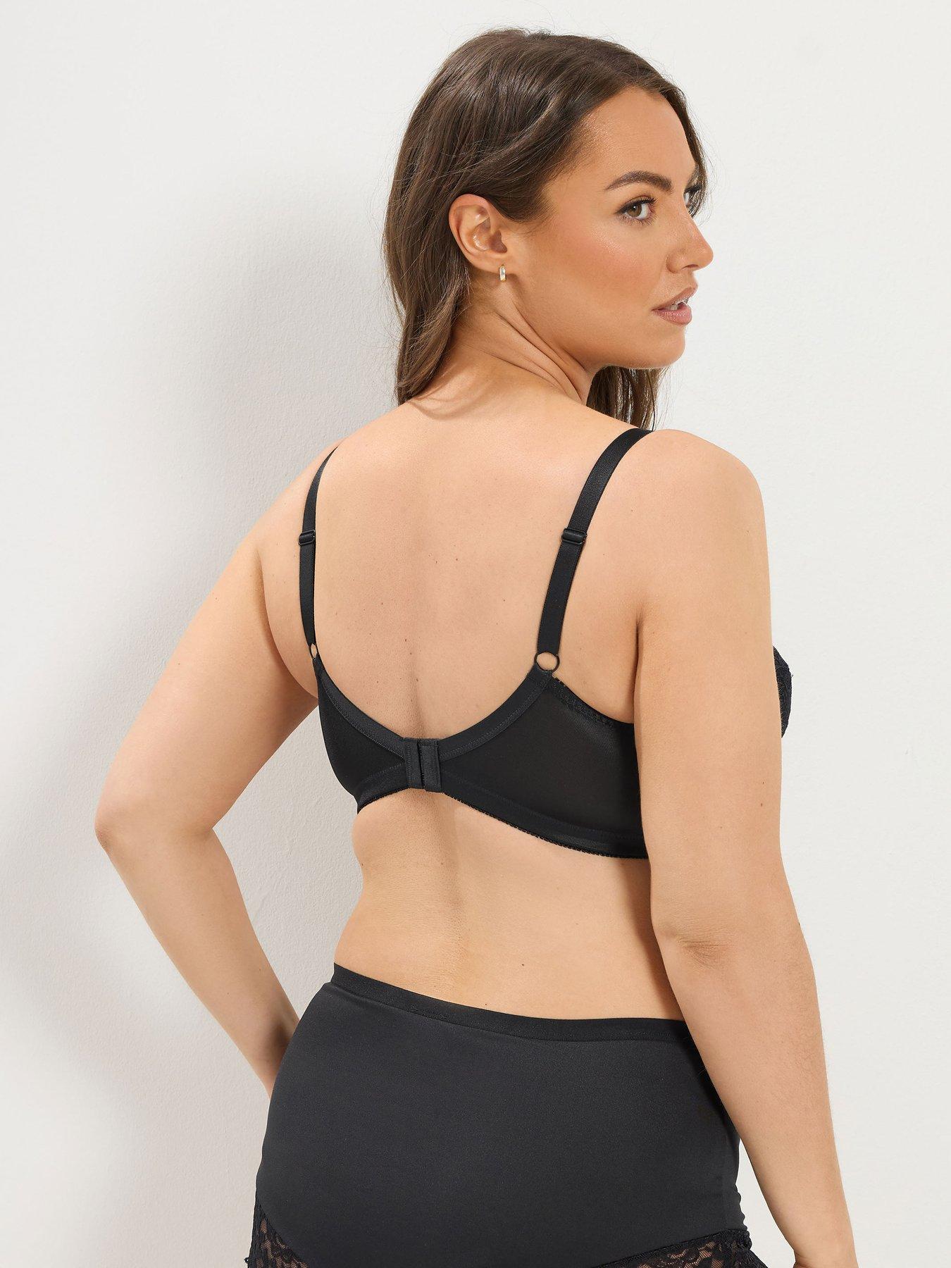 Image 2 of 4 of Yours Curve Lace Total Support Bra