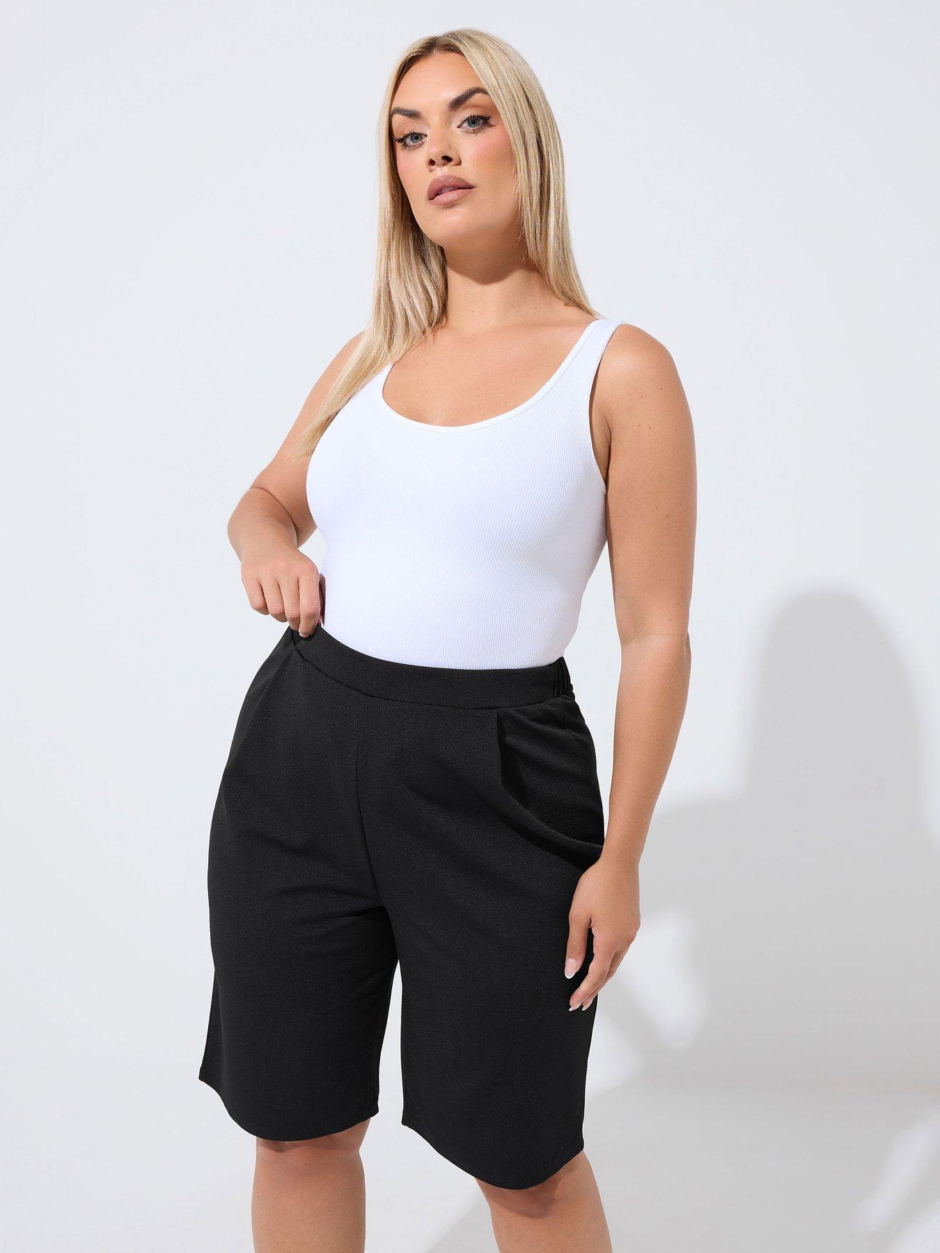 Yours Curve Formal Jort - Black