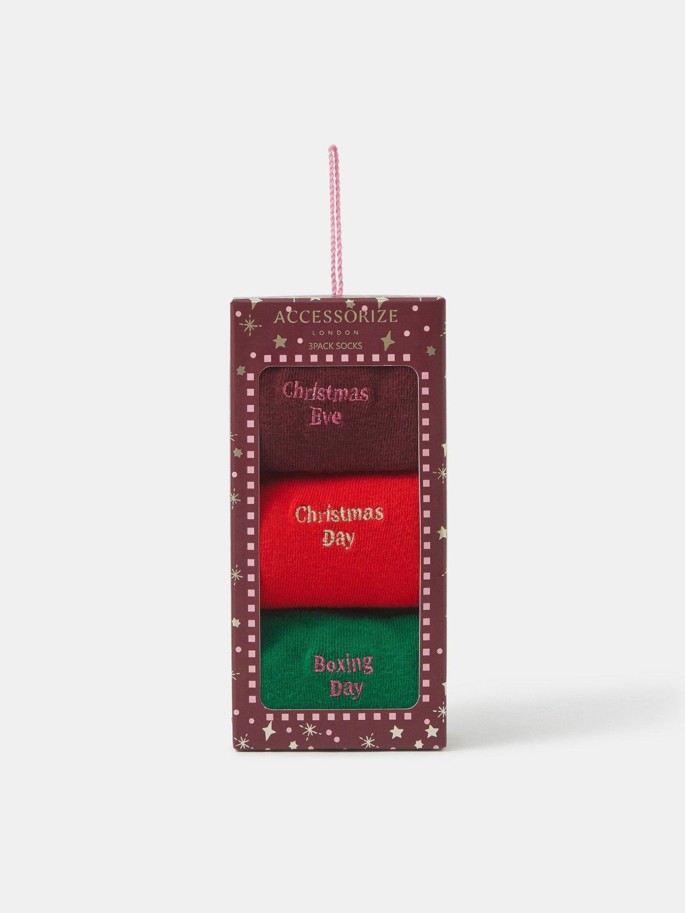 Image 1 of 3 of Accessorize Slogan Sock Box