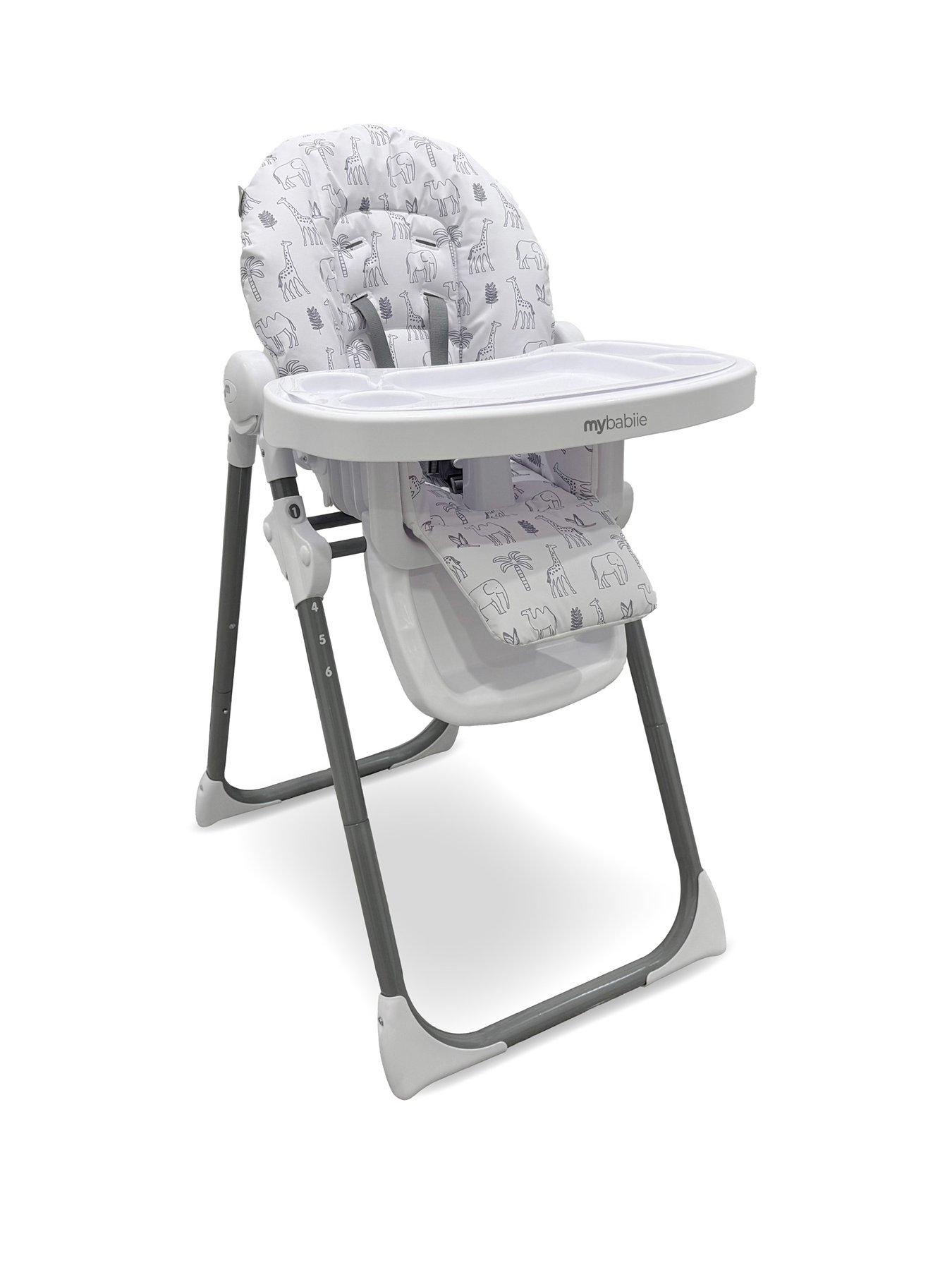 My Babiie MBHC8 Premium Highchair - Wild Safari