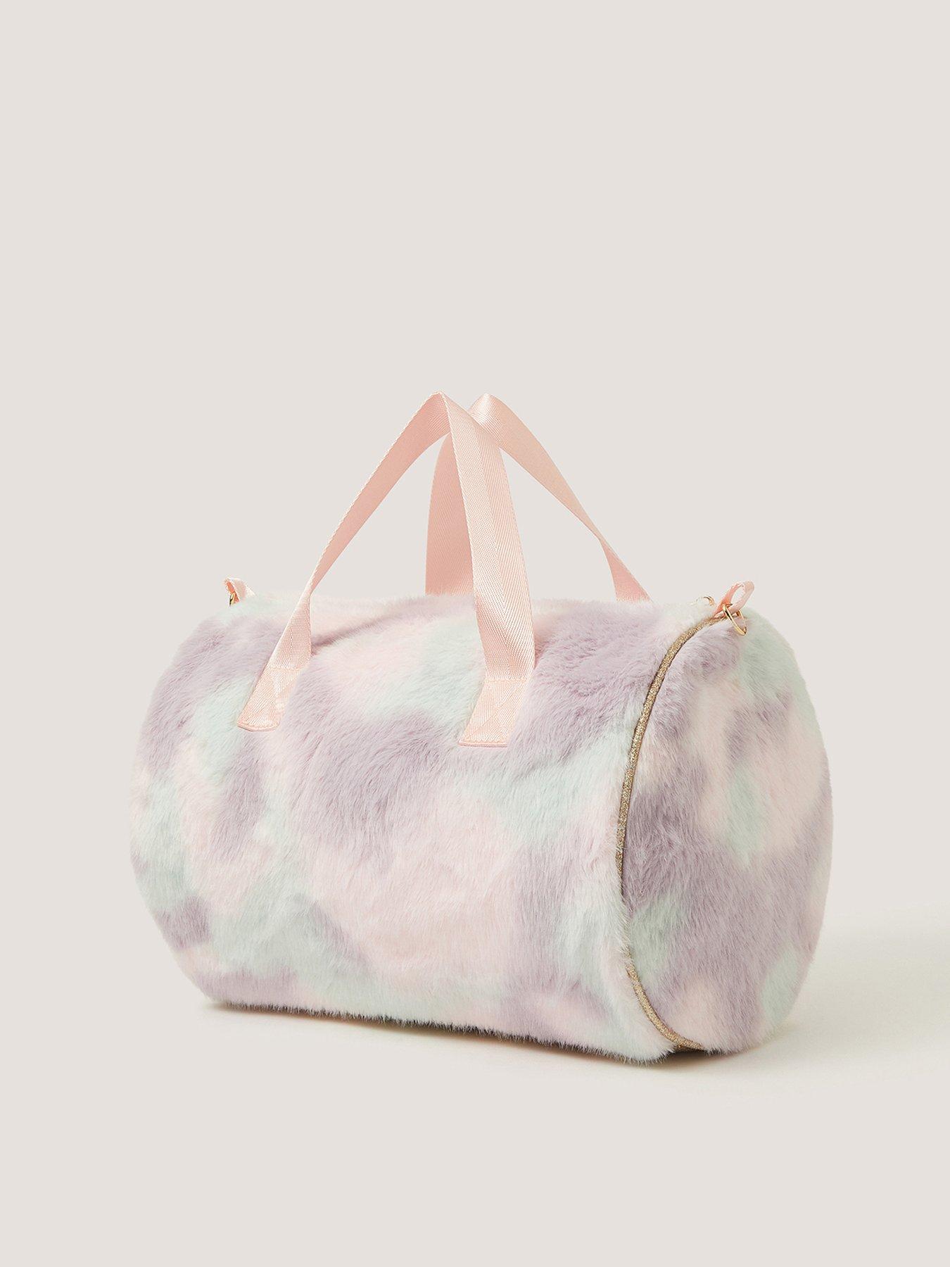 Image 2 of 4 of Monsoon Girls Fluffy Sleepover Duffle Bag - Multi