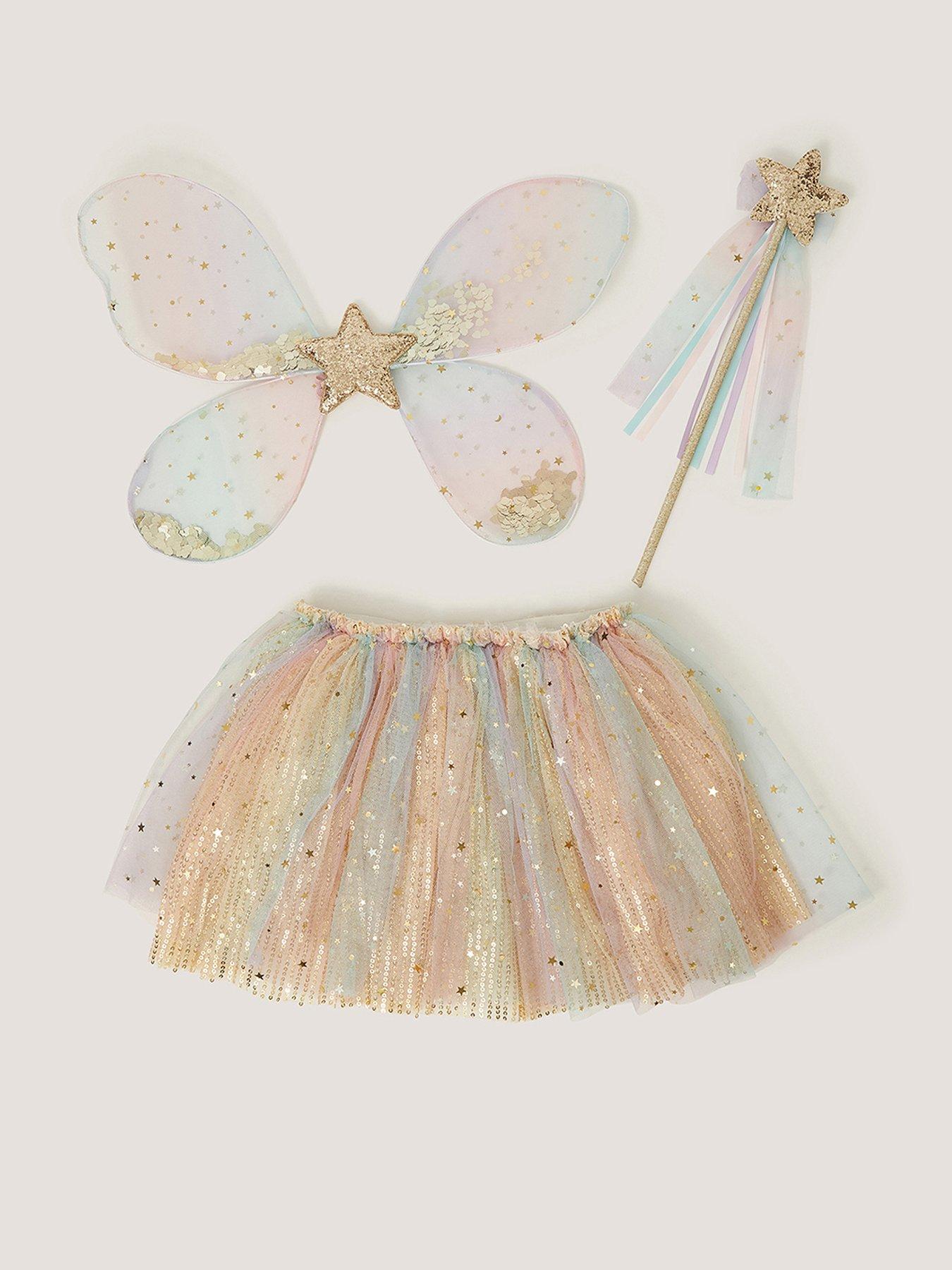 Monsoon Girls Mirage Ombre Dress Up Set - Multi
