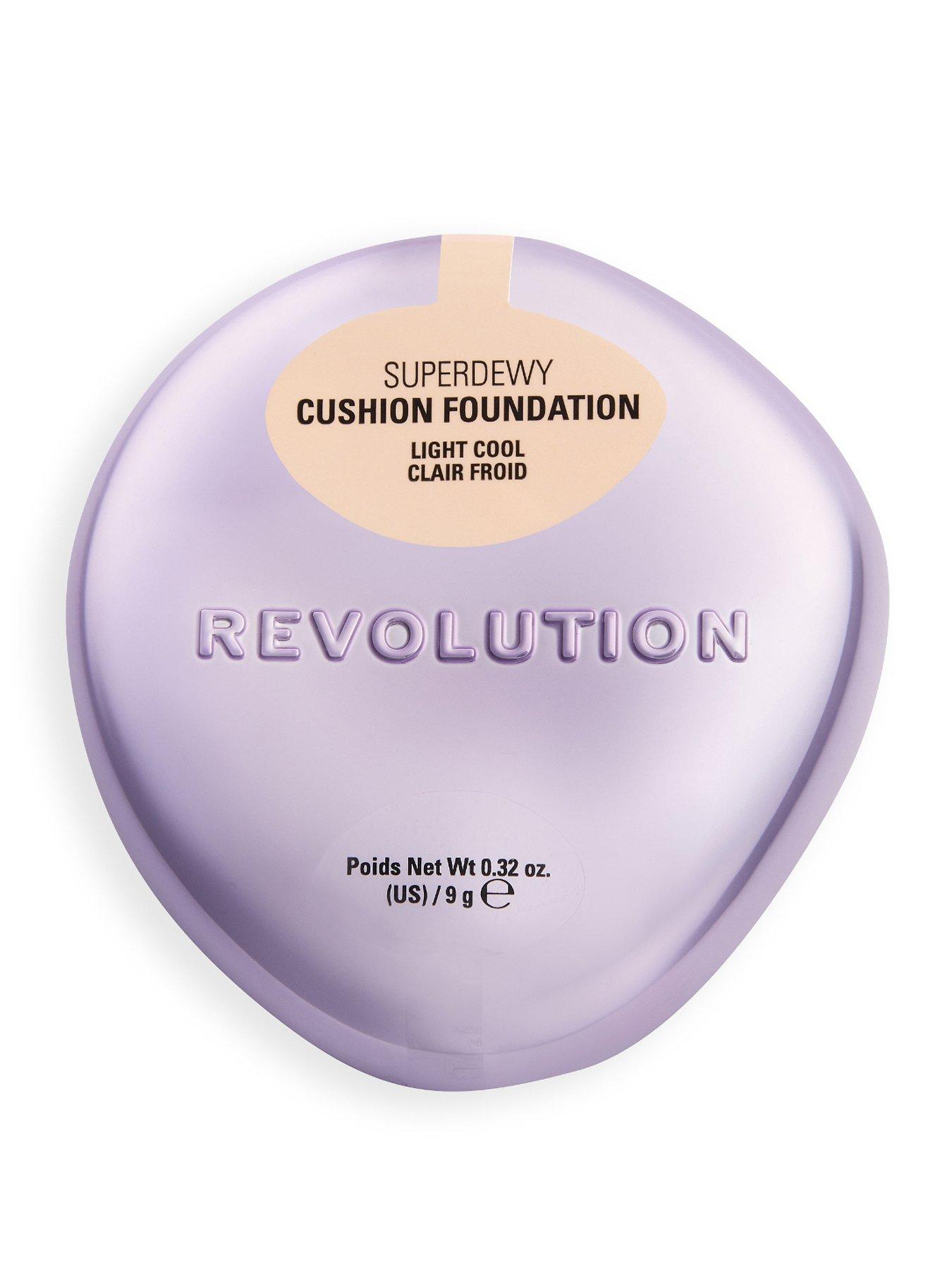 Image 1 of 4 of Revolution Beauty London Revolution Superdewy Cushion Foundation