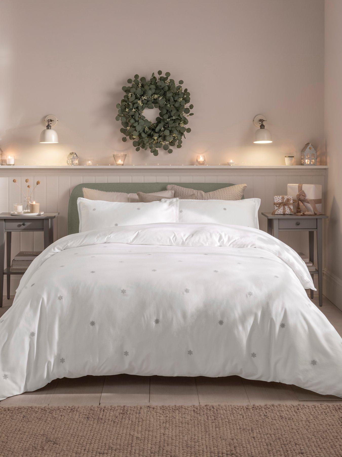 Copenhagen Home Frost Embroidery Duvet Set