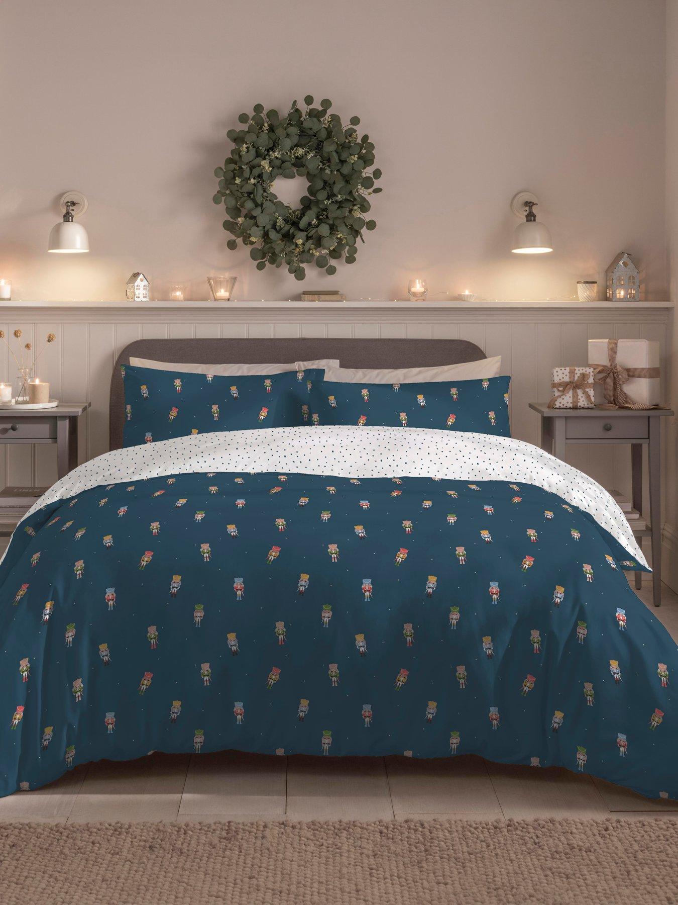 Copenhagen Home Navy Nutcracker Duvet Set