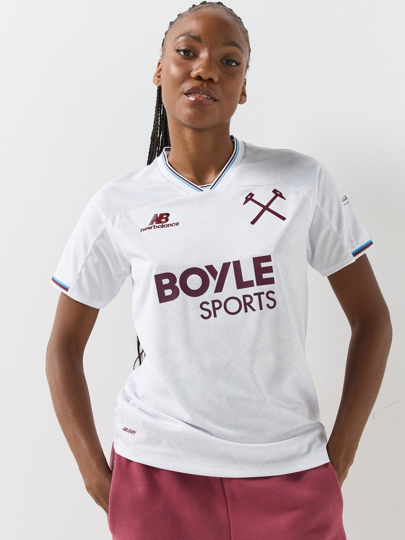 Image 1 of 5 of New Balance Womens West Ham United 26/27 Away Replica Shirt - White