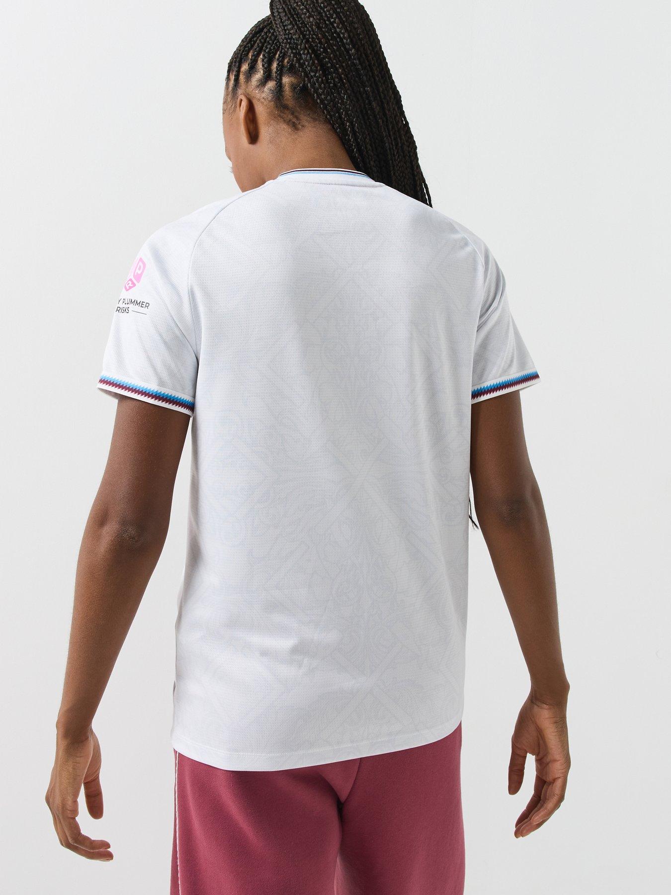 Image 2 of 5 of New Balance Womens West Ham United 26/27 Away Replica Shirt - White