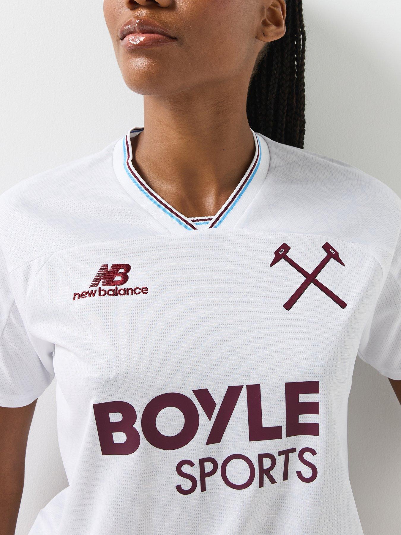 Image 4 of 5 of New Balance Womens West Ham United 26/27 Away Replica Shirt - White