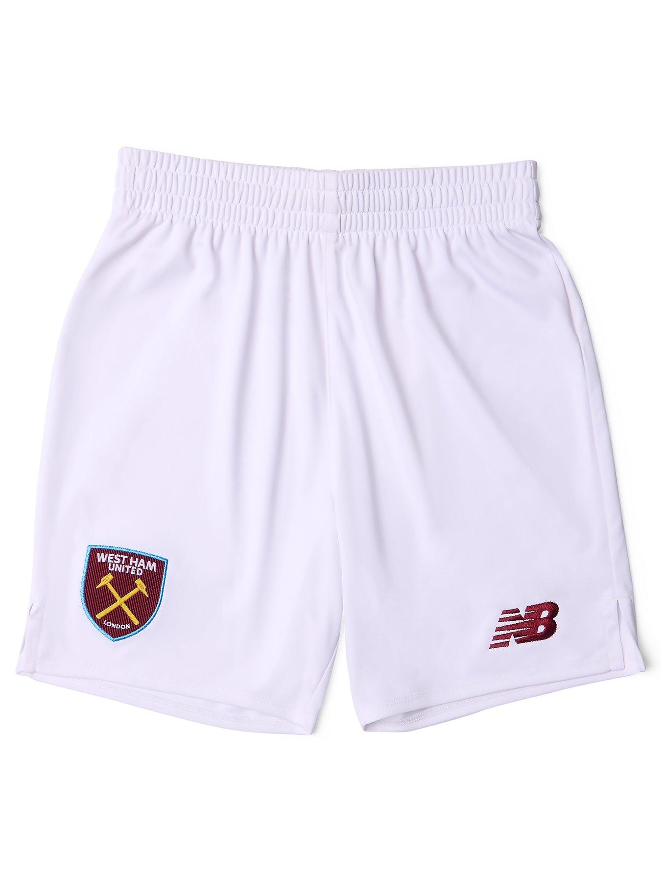 Image 1 of 4 of New Balance Junior West Ham United 26/27 Home Shorts - White