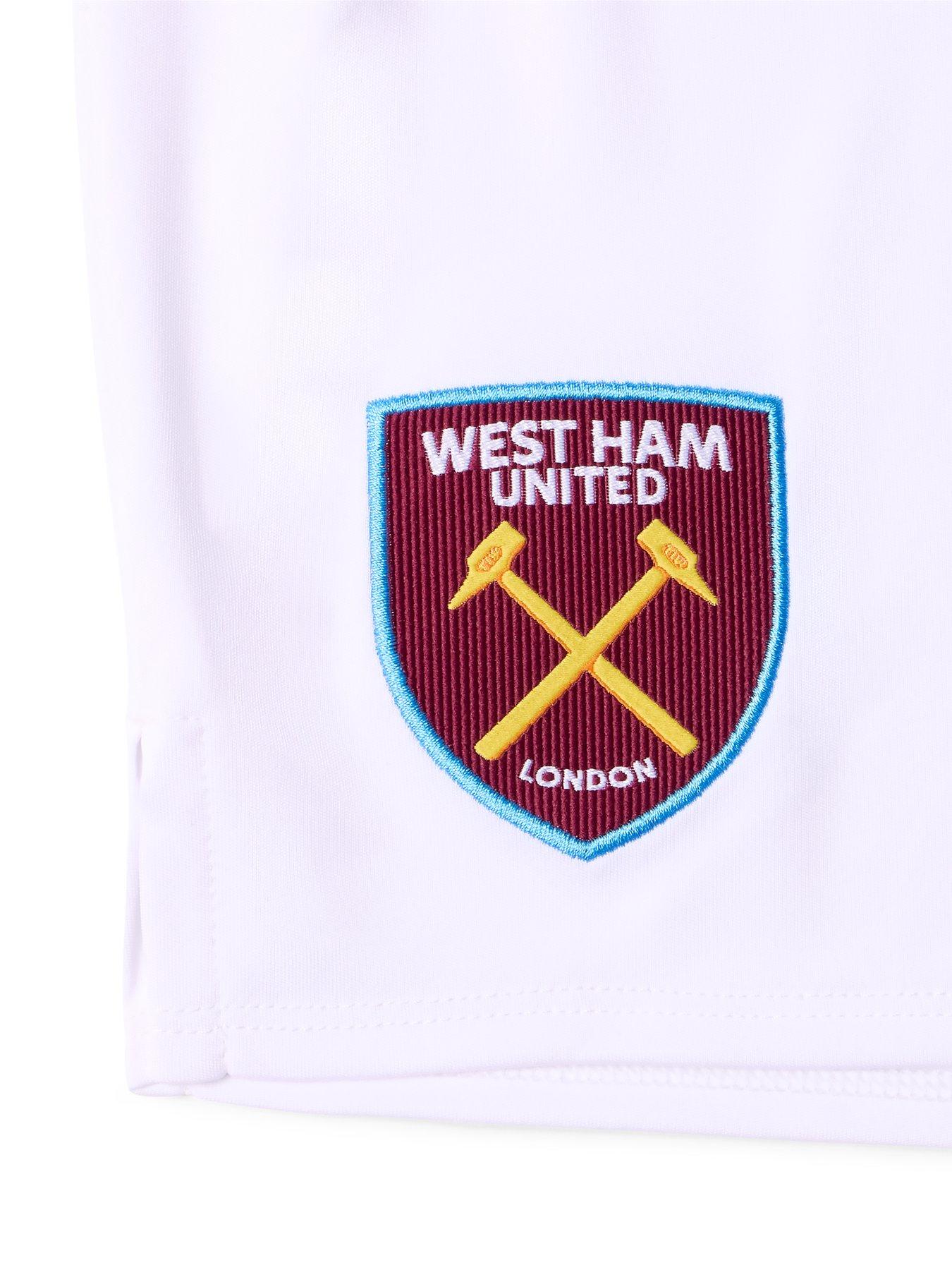 Image 3 of 4 of New Balance Junior West Ham United 26/27 Home Shorts - White