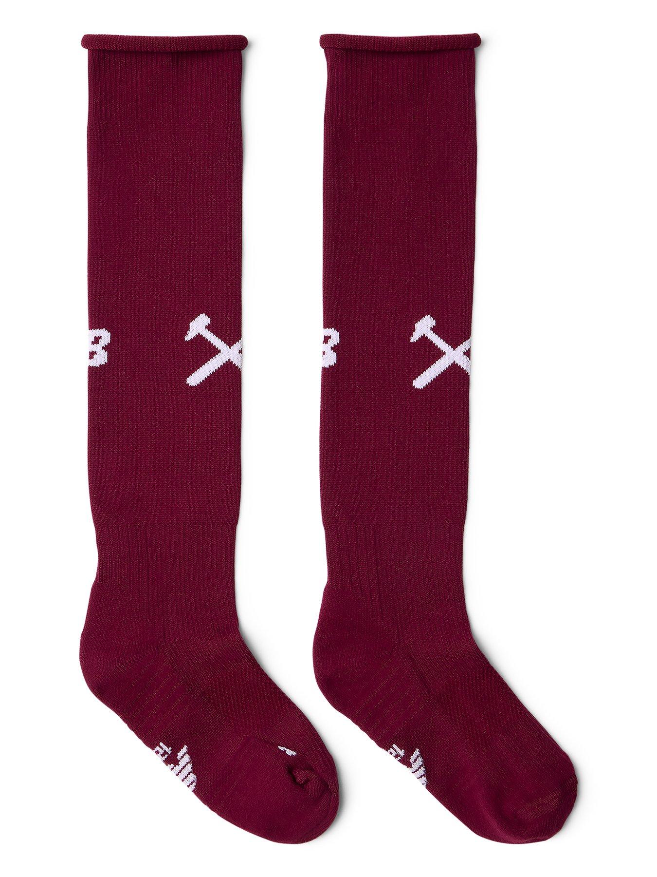 New Balance Junior West Ham United 26/27 Away Socks - Claret
