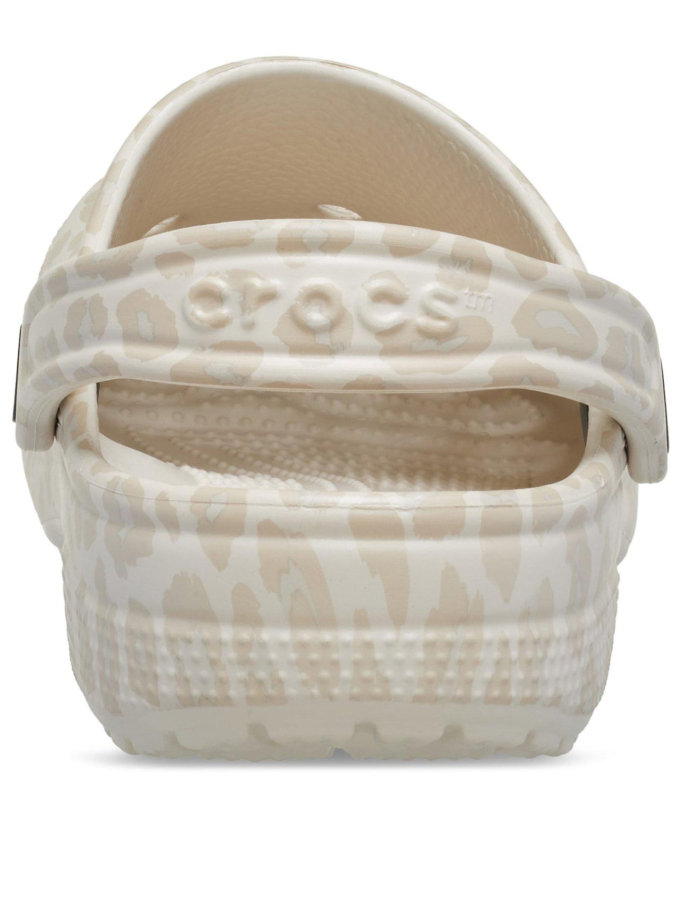 Image 3 of 6 of Crocs Classic Animal Clog - Almond Tint/ Leopard