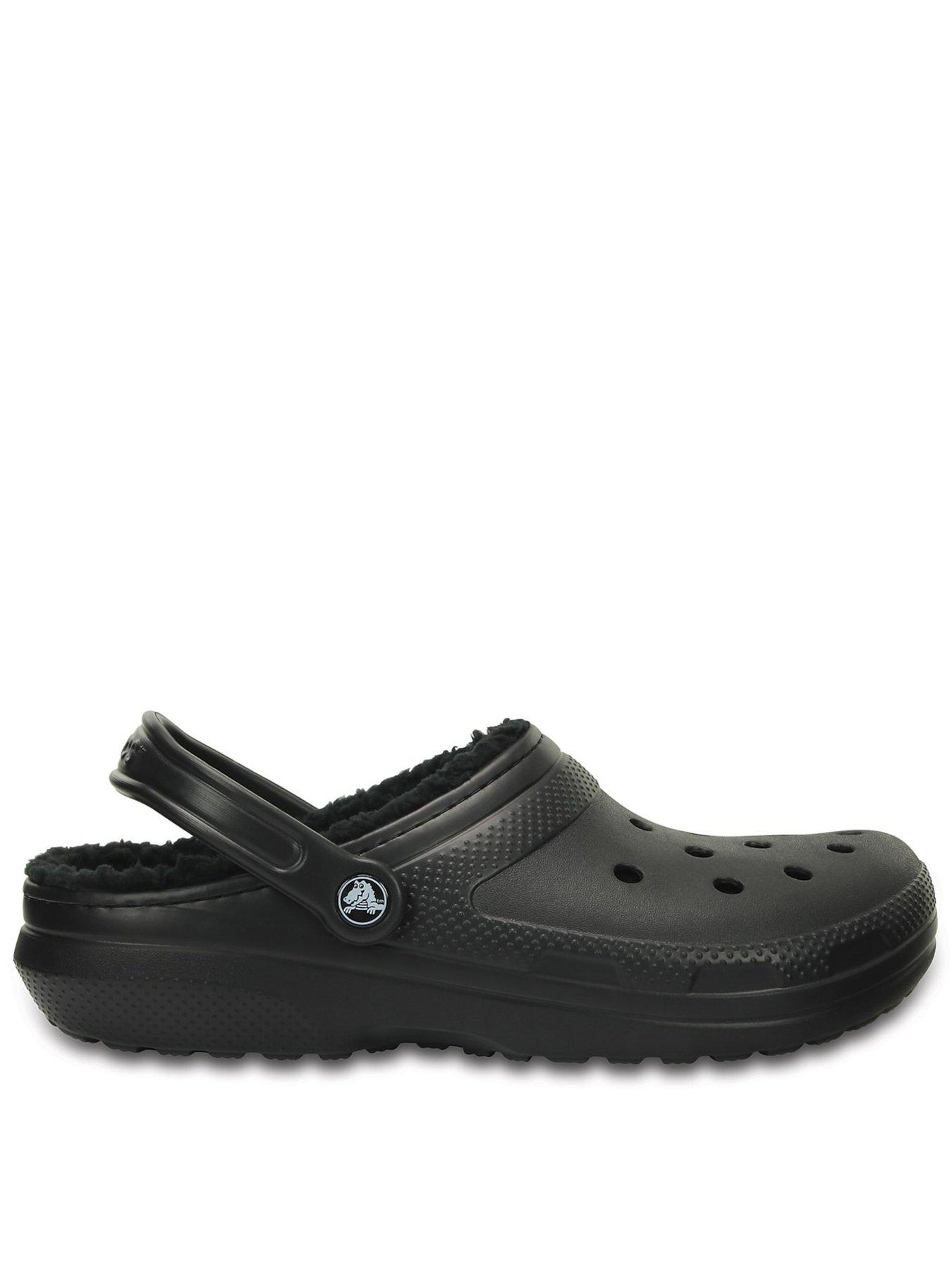 Crocs Classic Fleece Lined Clog Black
