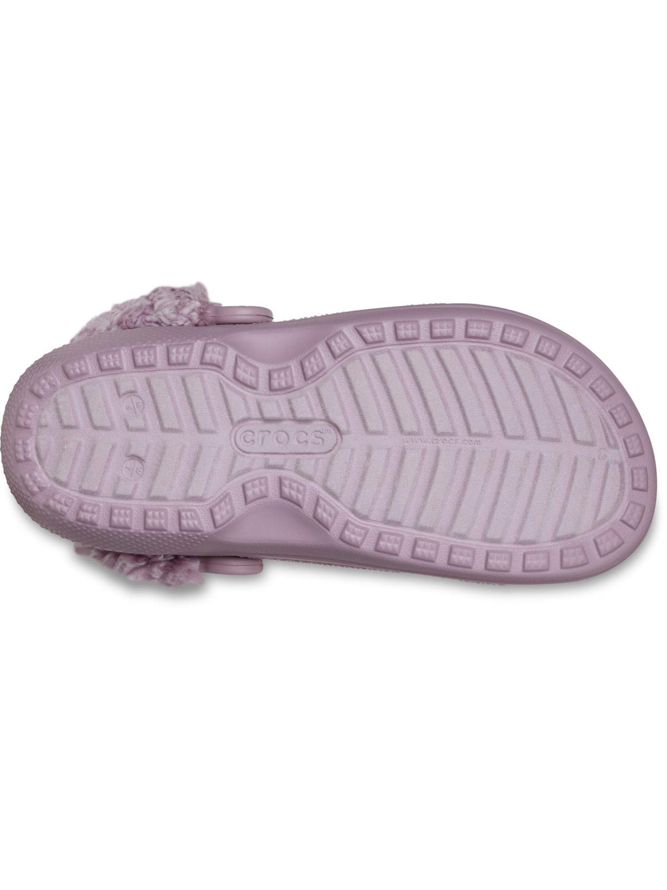 Image 6 of 6 of Crocs Classic Fleece Lined Clog Dustry Lilac