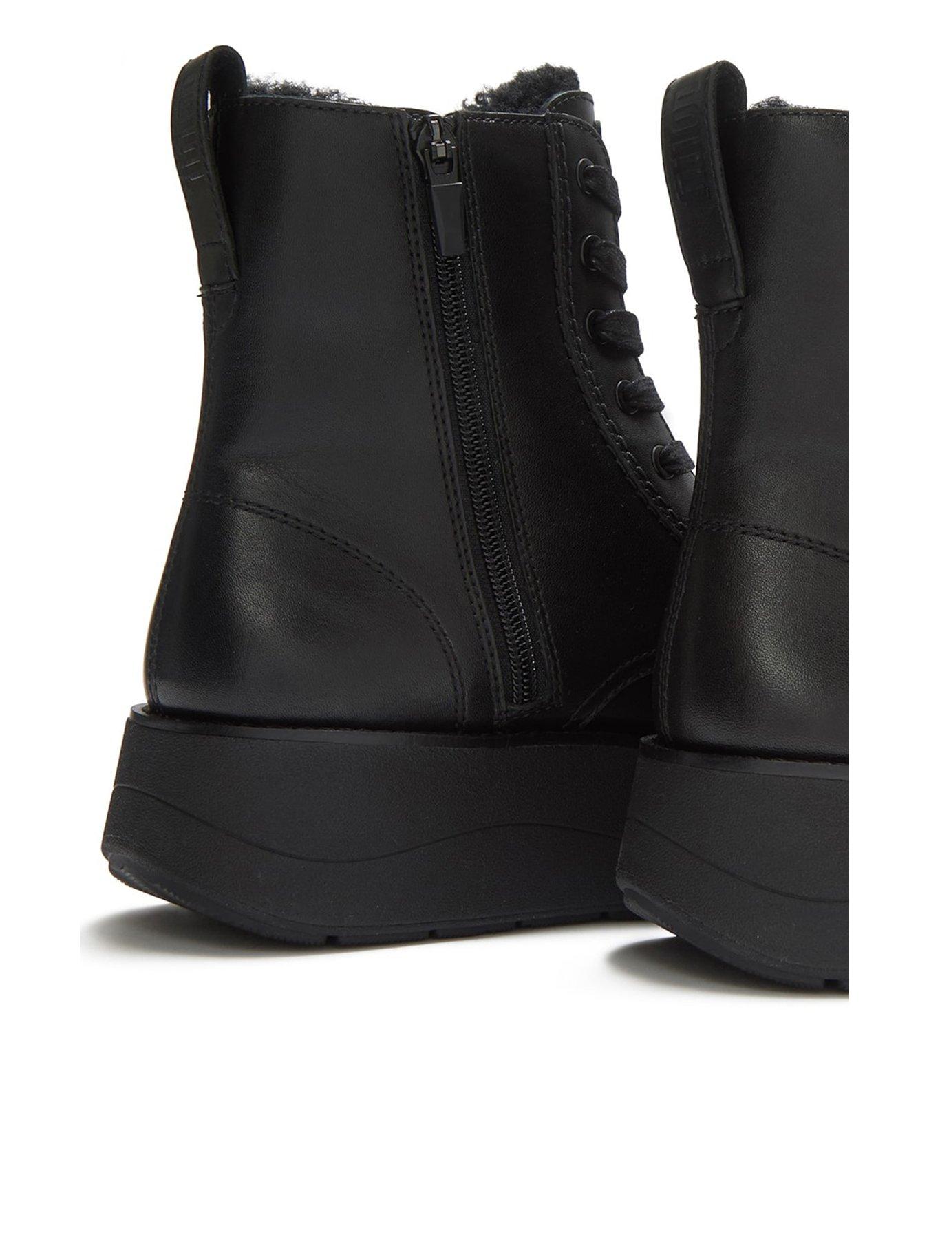 Image 3 of 5 of FitFlop Gen-ff Roam Shearling - Black