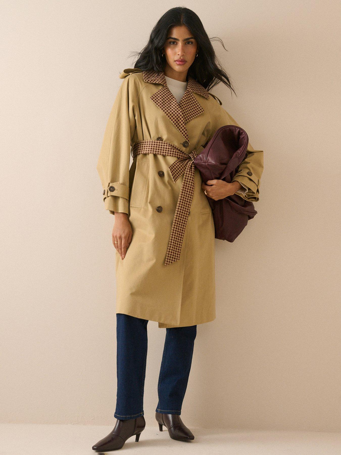 Nobodys Child Okasan Contrast Trench Coat