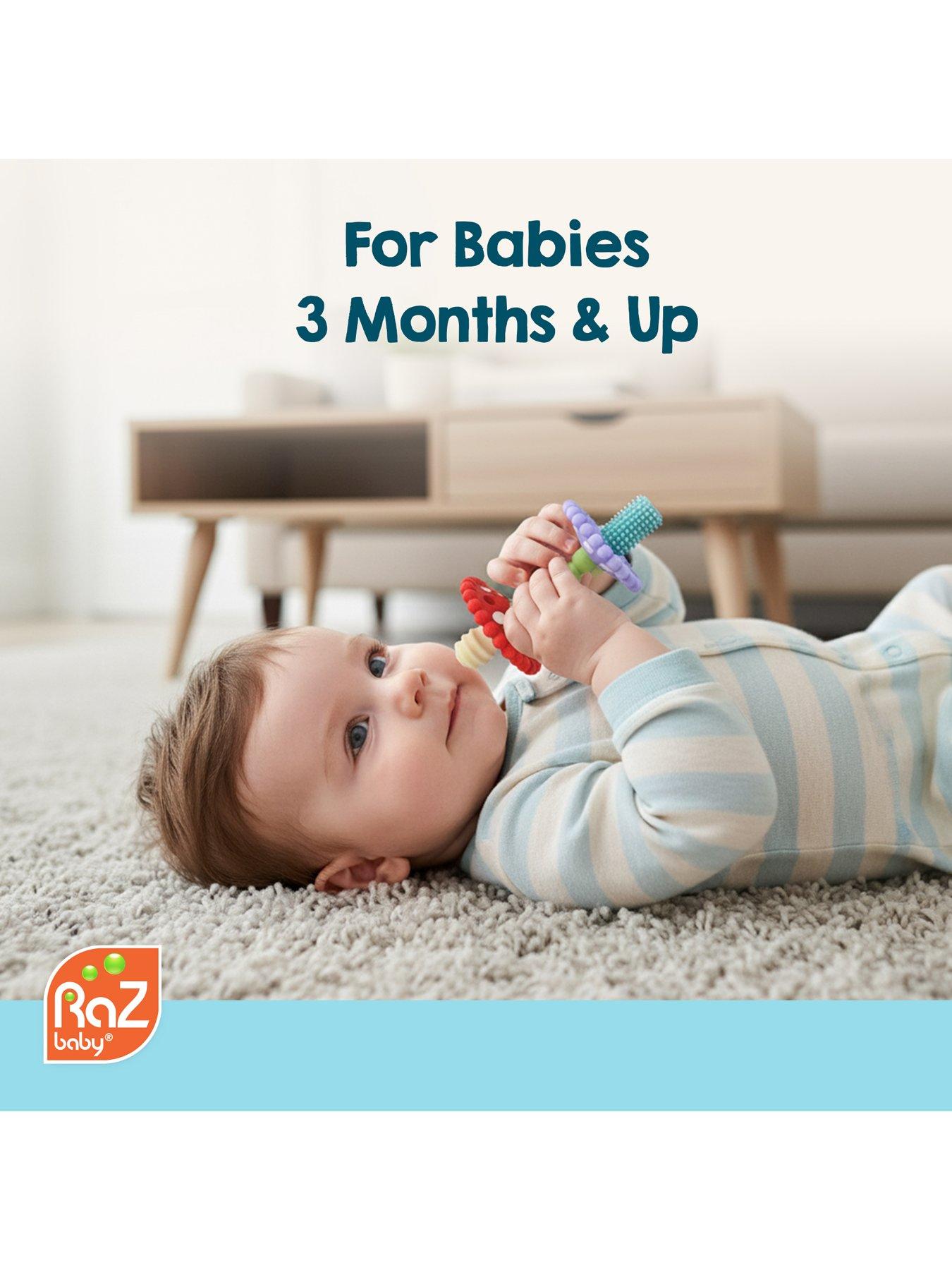 Image 4 of 6 of RazBaby Chompy Mushroom Wand Teether&nbsp;