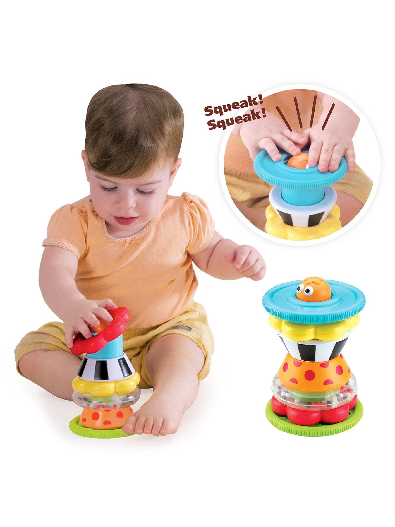 Image 5 of 6 of Yookidoo Crawl 'N' Go Snail Musical Crawling Toy & Ring Stacker for Babies
