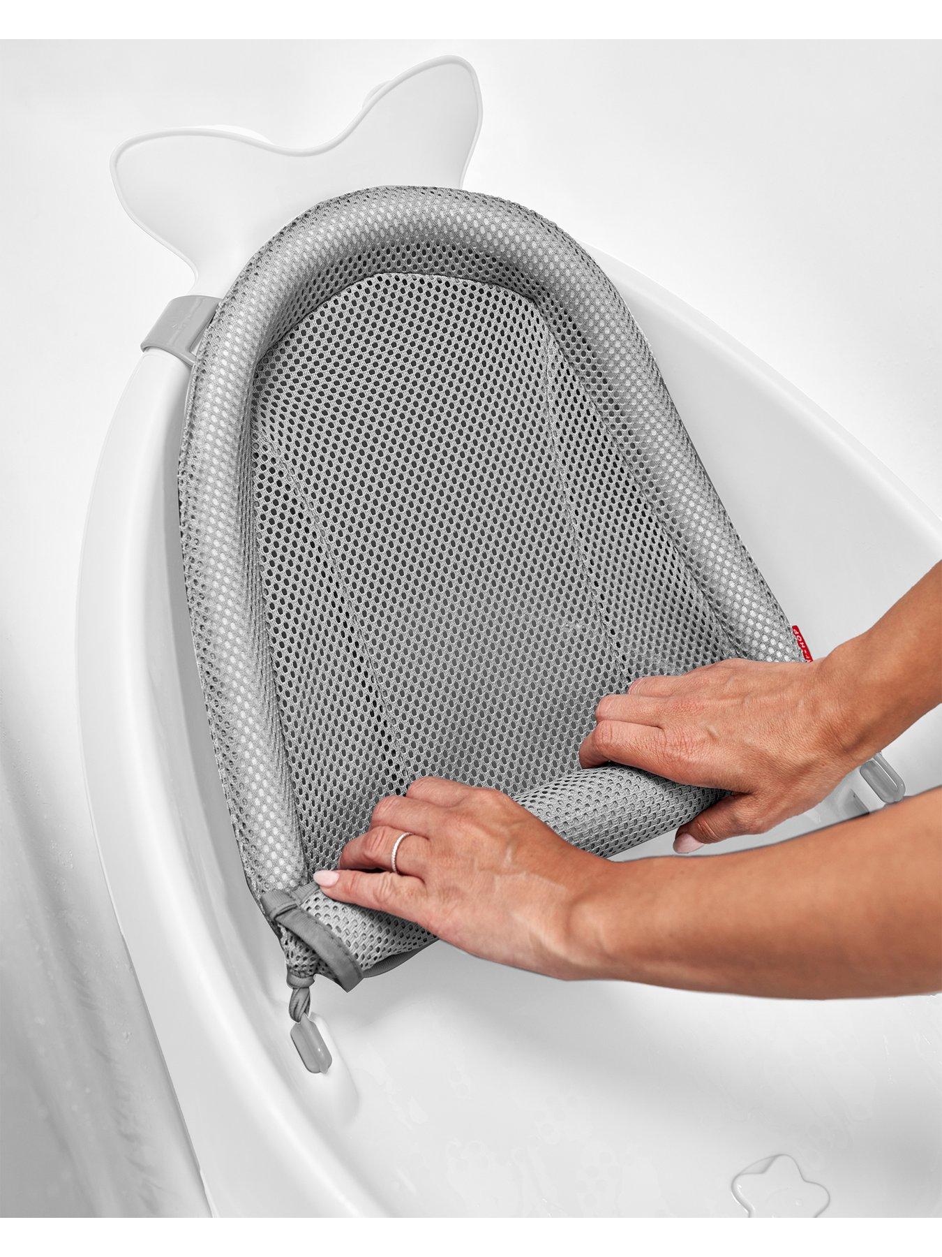 Image 6 of 6 of Skip Hop Skip Hop Moby Smart Sling 3-Stage Tub- White , Baby &amp; Toddler Essential