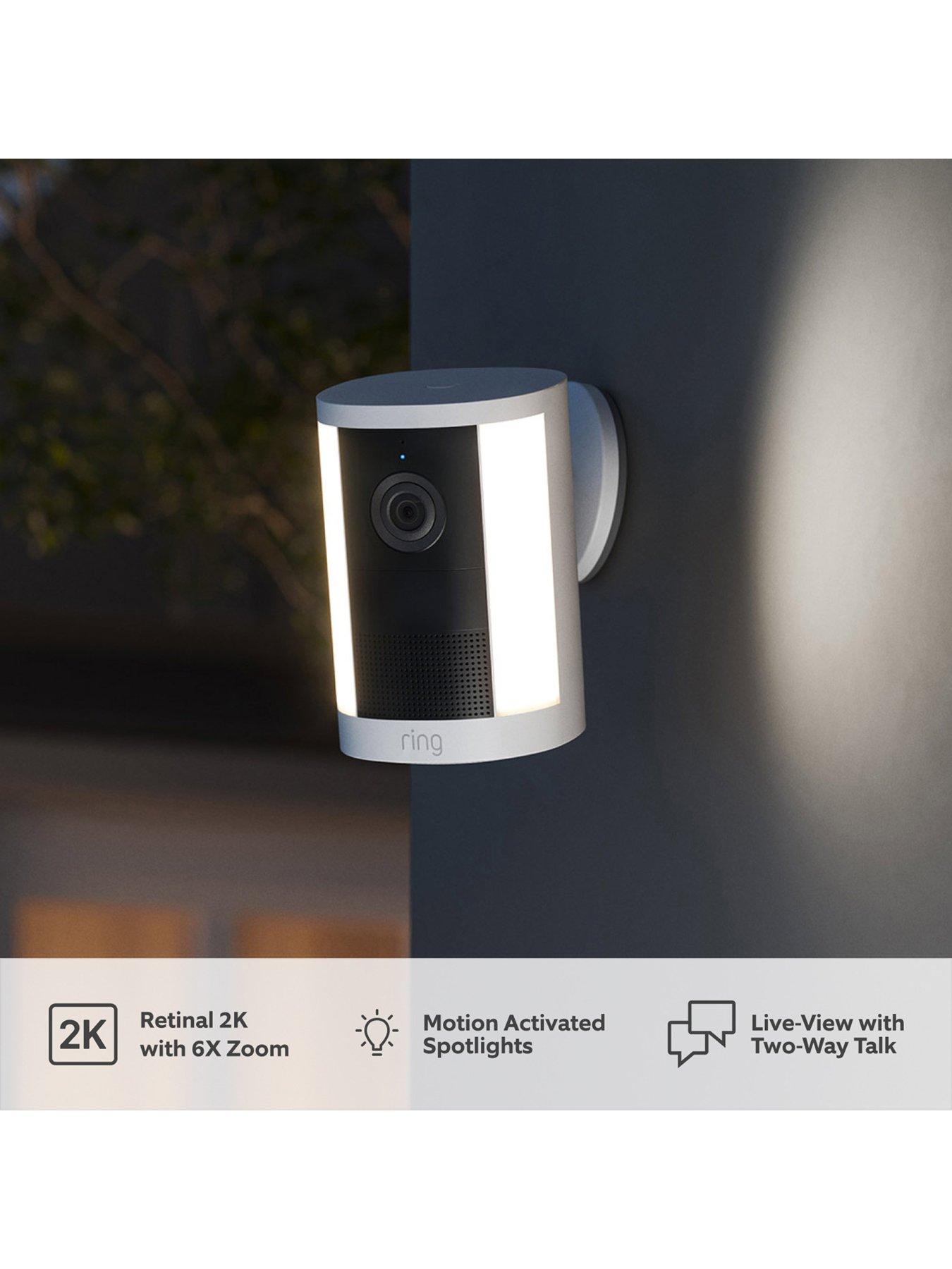 Image 2 of 7 of RING Spotlight Camera Plug-in 2K - Black