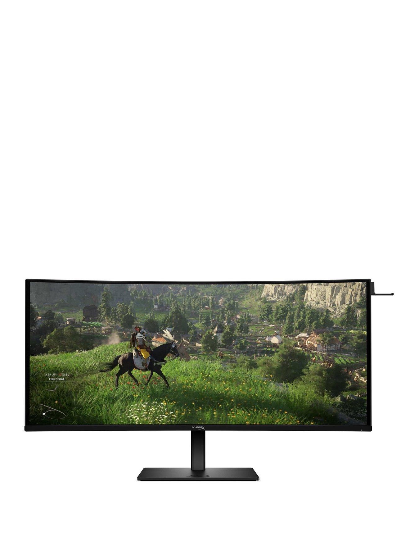 HYPERX OMEN OLED 34w Curved Gaming Monitor - 34in - WQHD(3440x1440) - 360Hz - Black