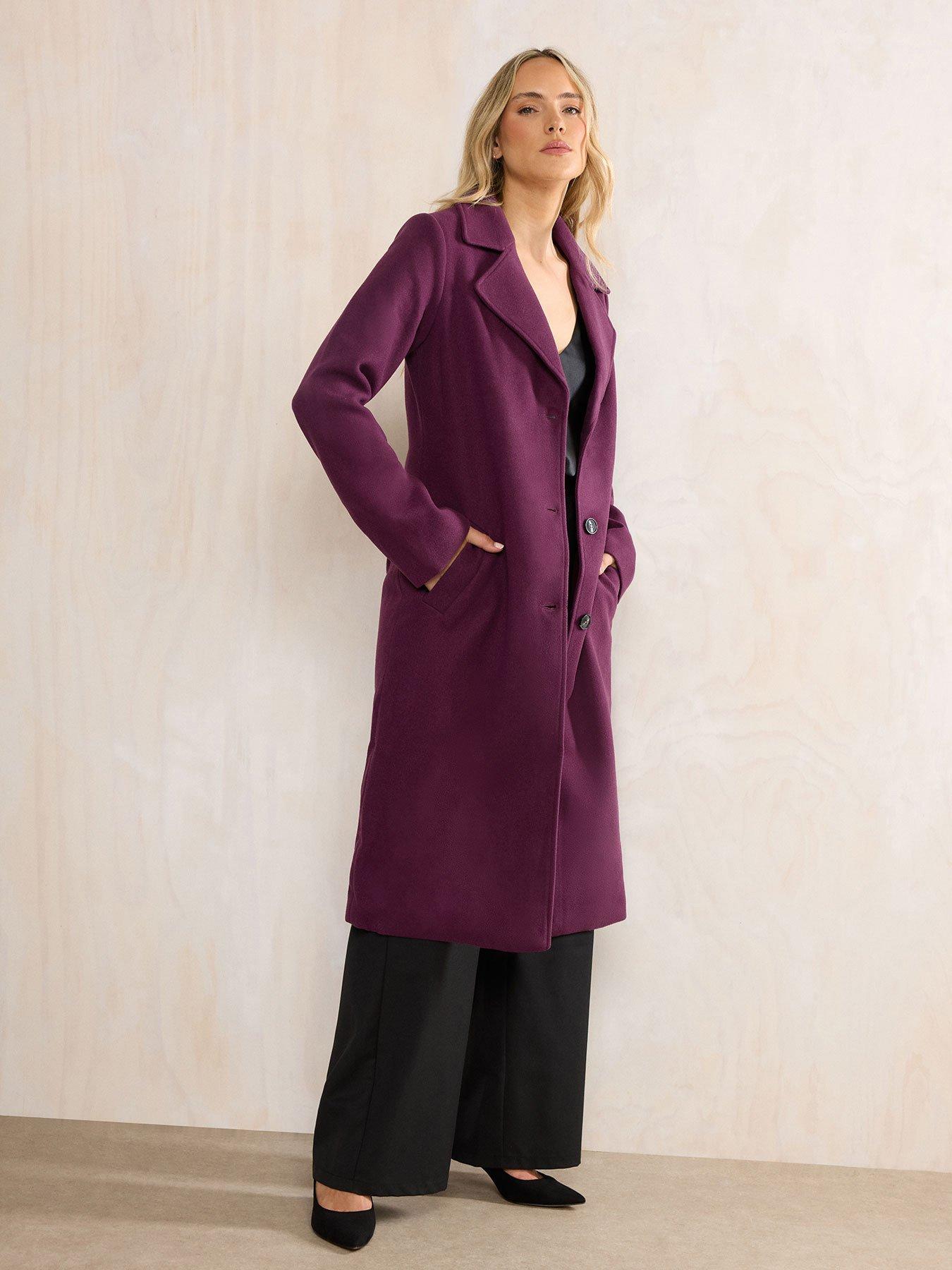 Long Tall Sally City Coat - Red