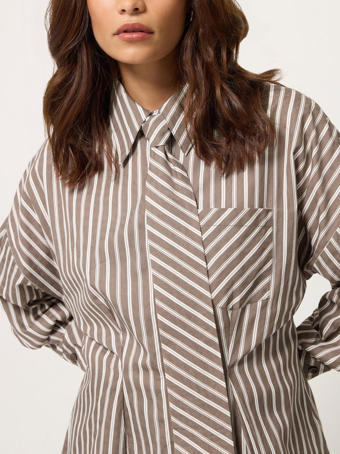 Image 4 of 4 of PixieGirl Petite Stripe Long Sleeve Shirt