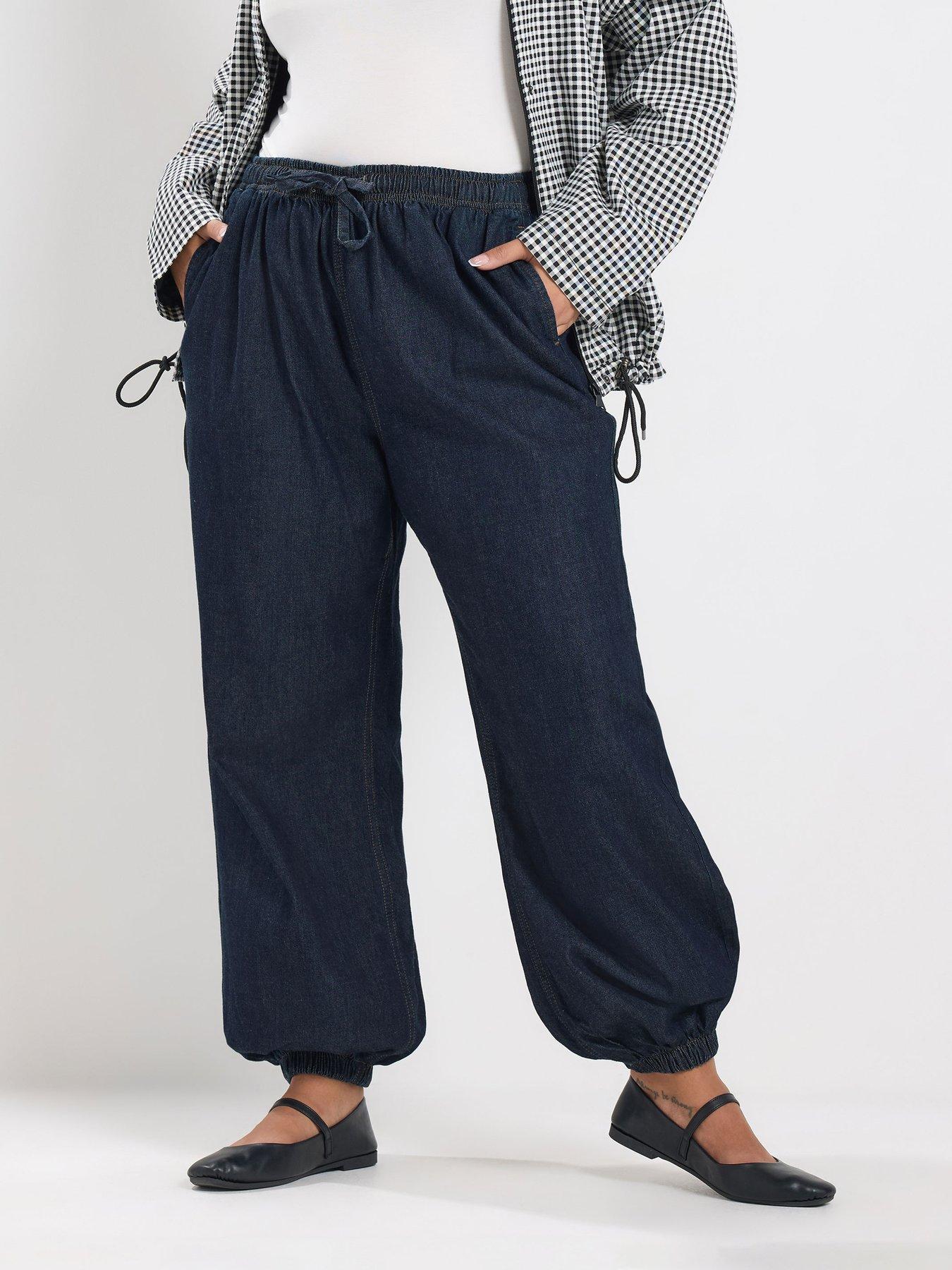 Yours Curve Balloon Leg Jean