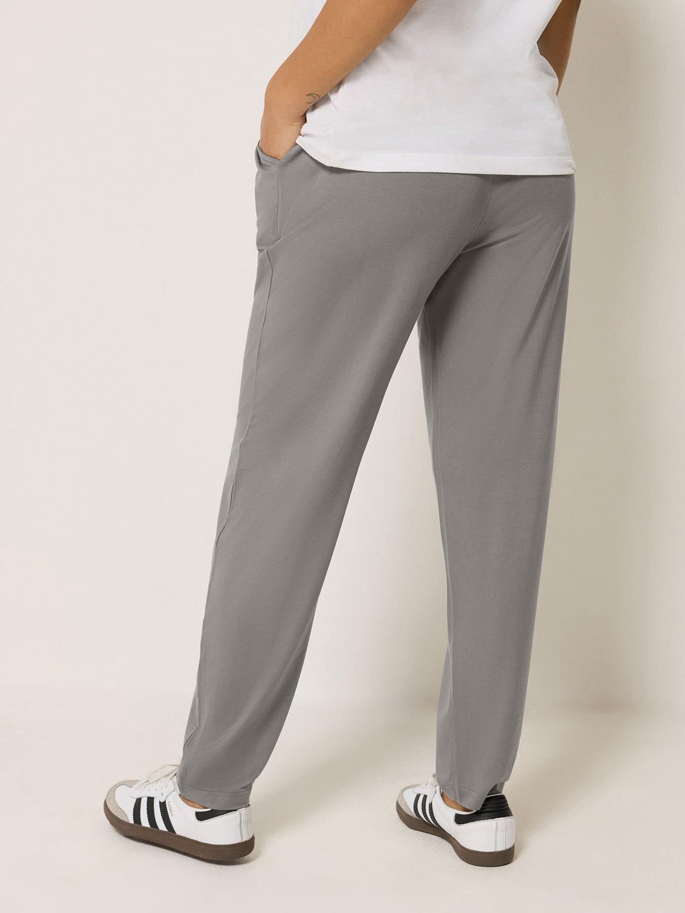 Image 2 of 4 of PixieGirl Petite Harem Trousers - Grey