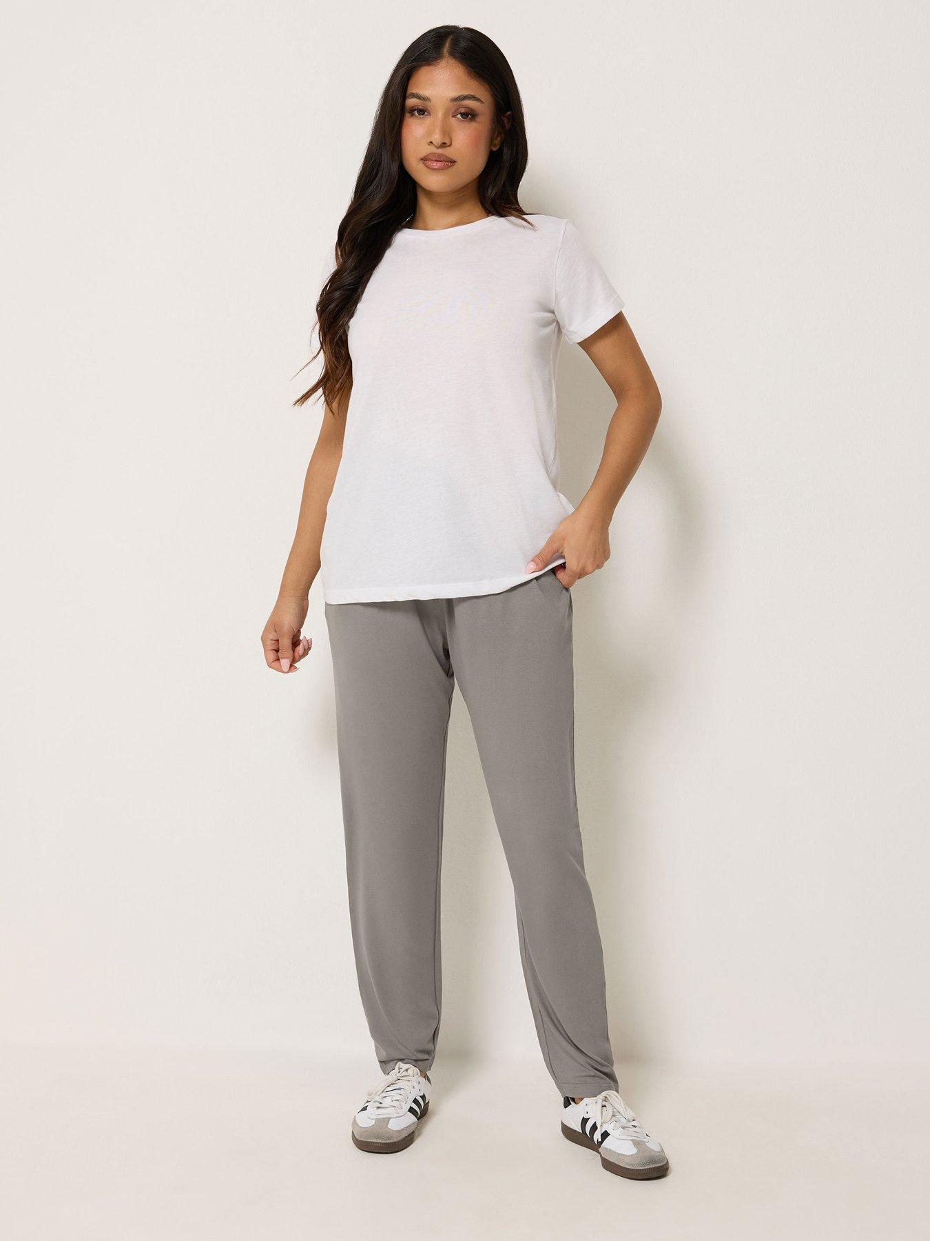 Image 3 of 4 of PixieGirl Petite Harem Trousers - Grey