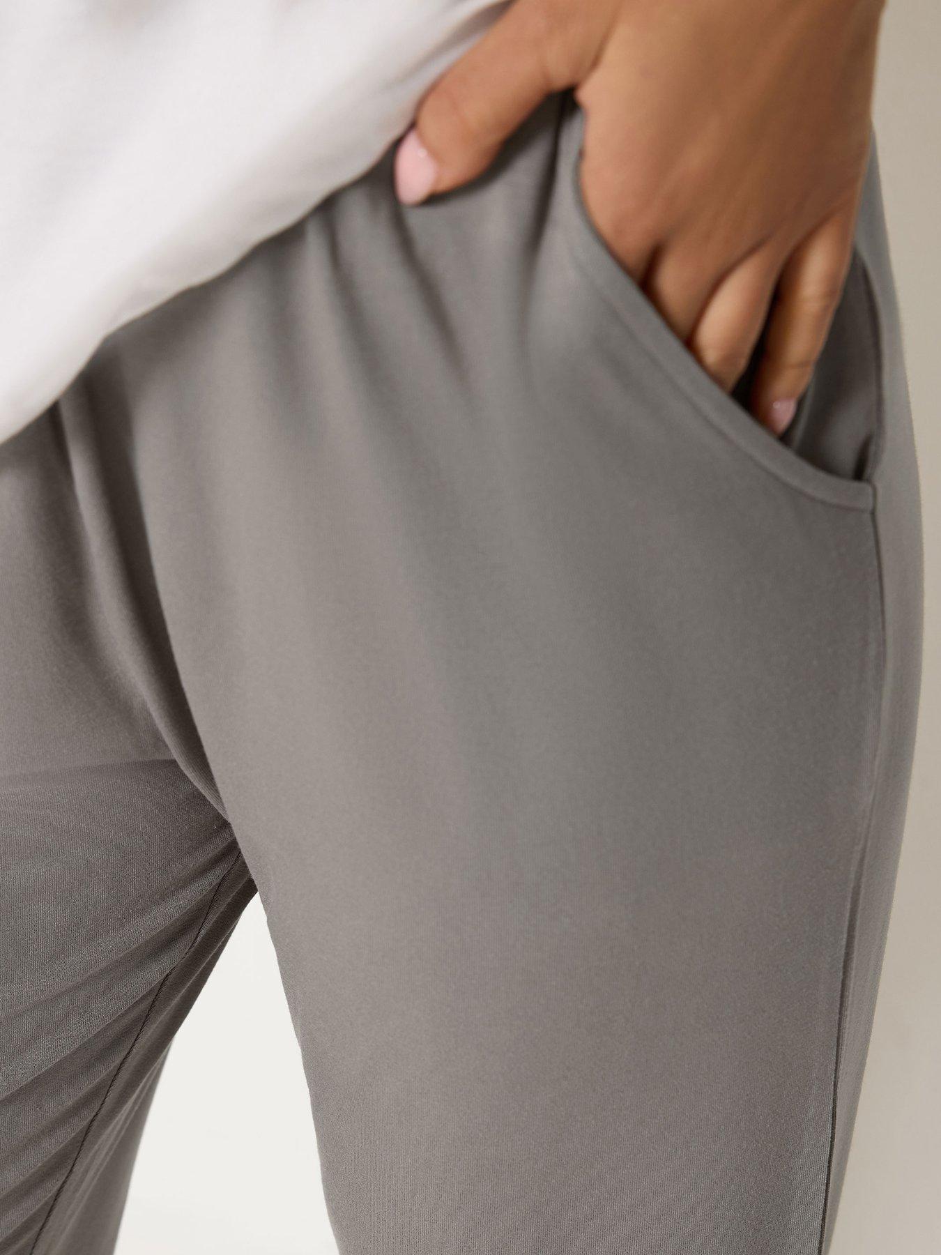 Image 4 of 4 of PixieGirl Petite Harem Trousers - Grey