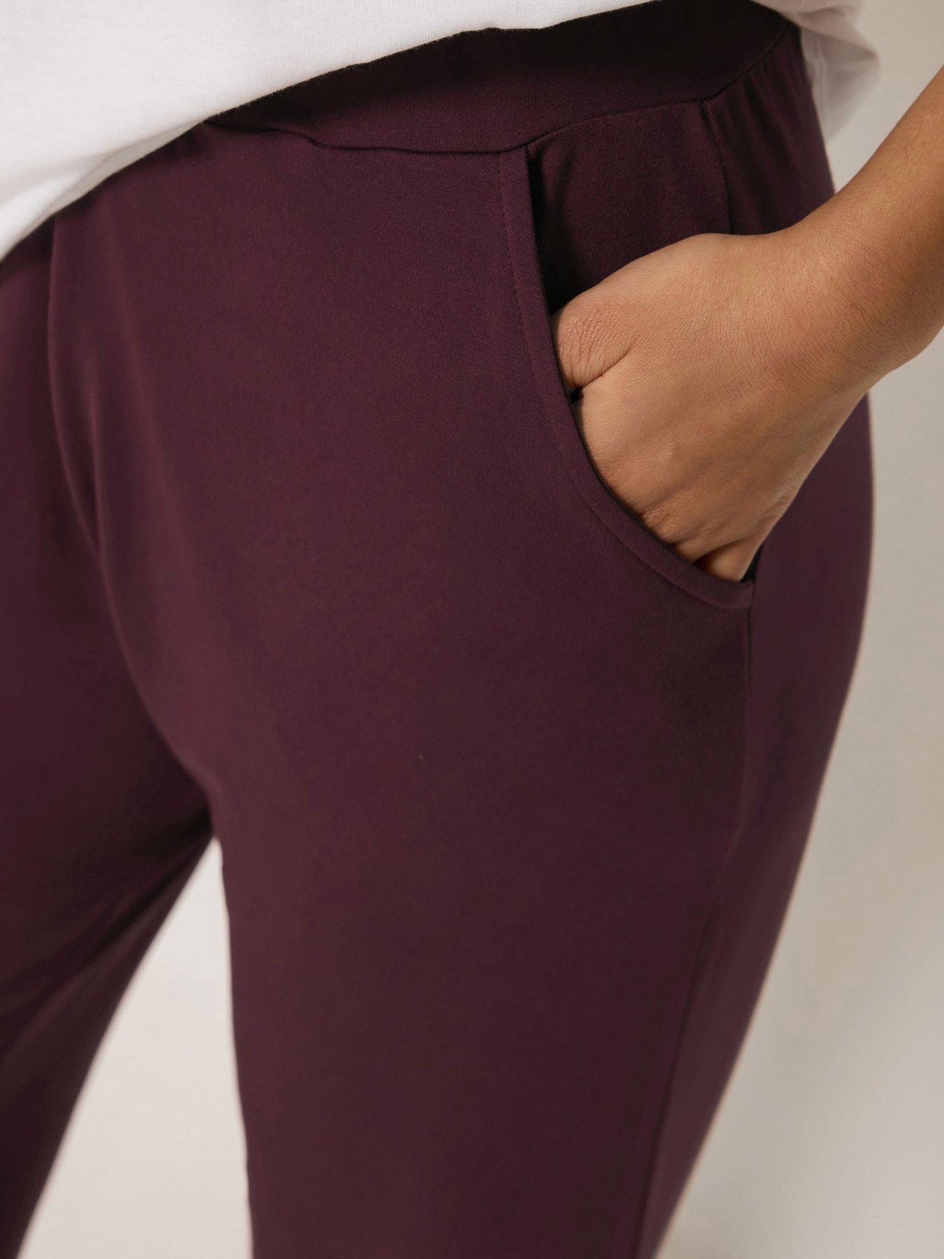 Image 4 of 4 of PixieGirl Petite Harem Trouser - Red