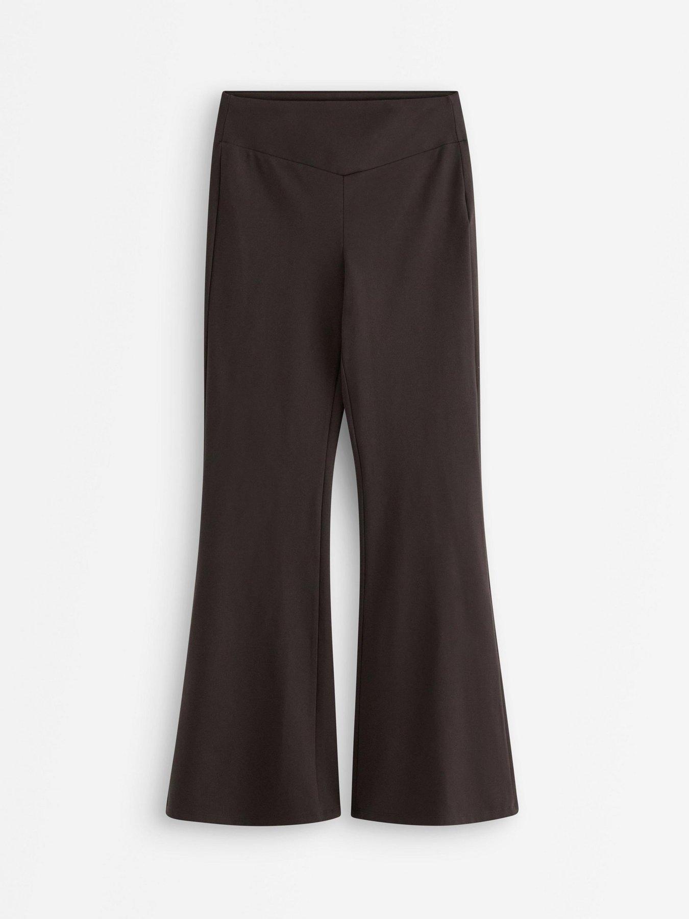 Image 2 of 4 of Lindex Women's Moah Flare Leggings - Brown