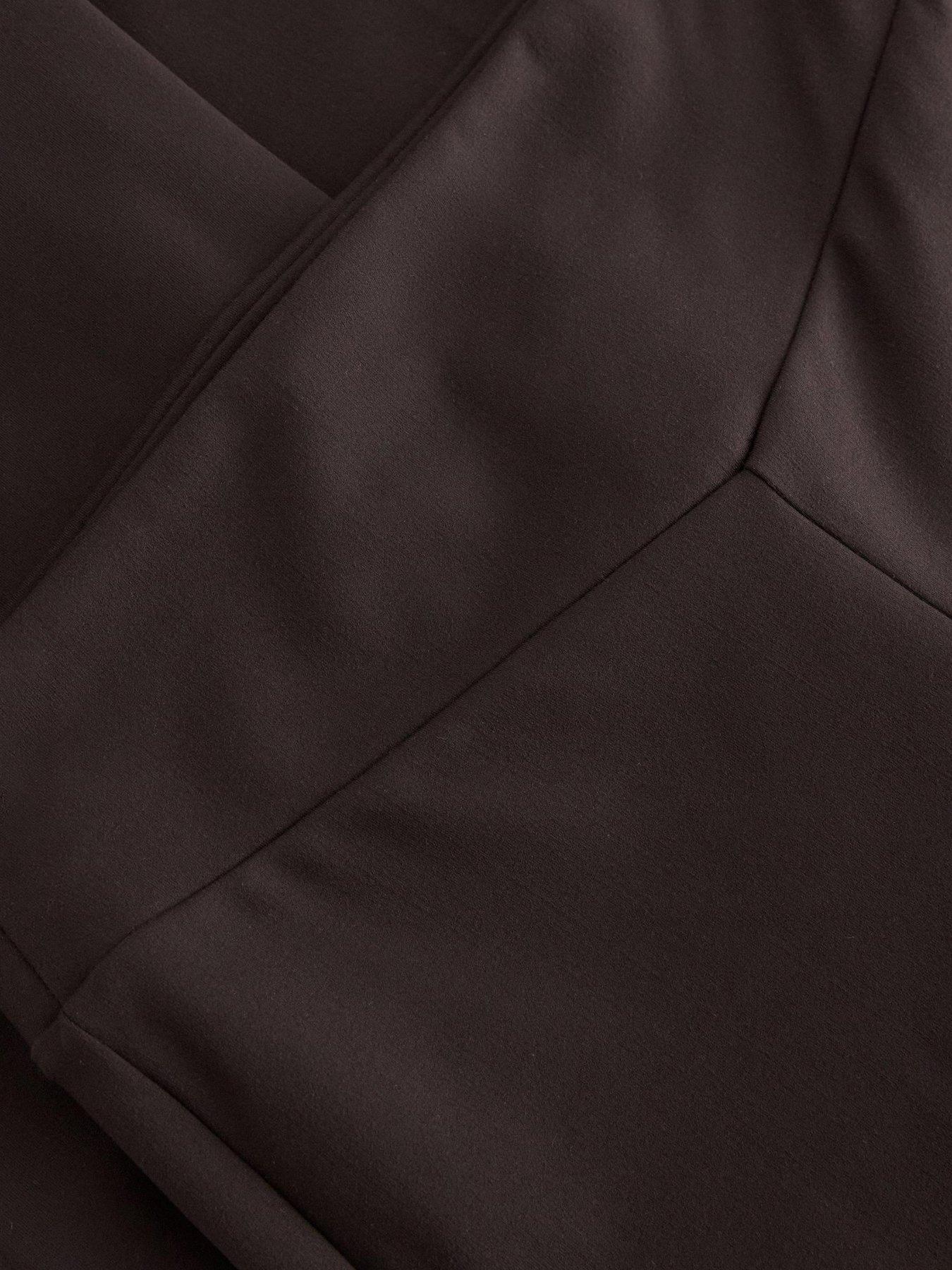 Image 4 of 4 of Lindex Women's Moah Flare Leggings - Brown