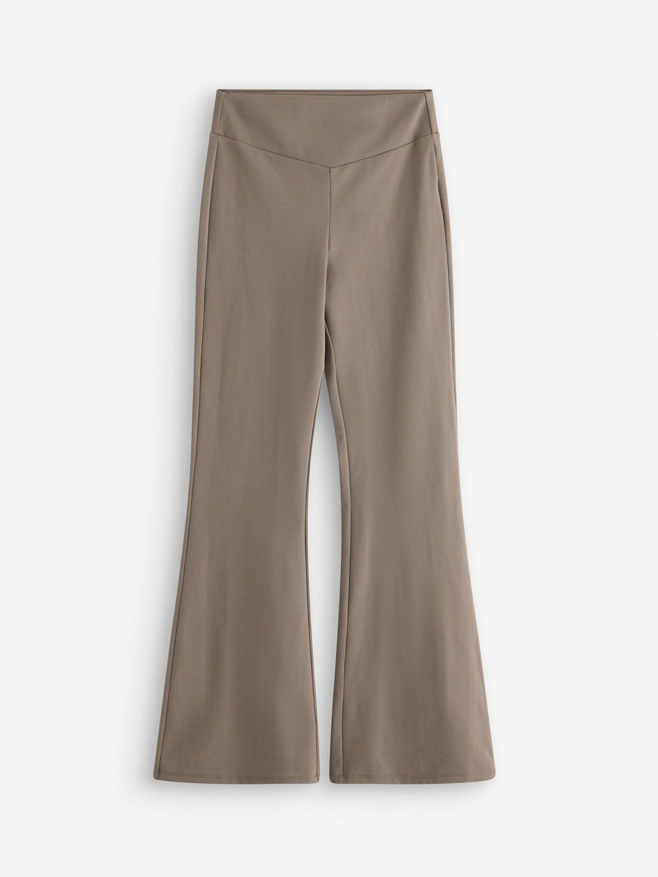 Image 2 of 4 of Lindex Women's Moah Flare Leggings - Brown