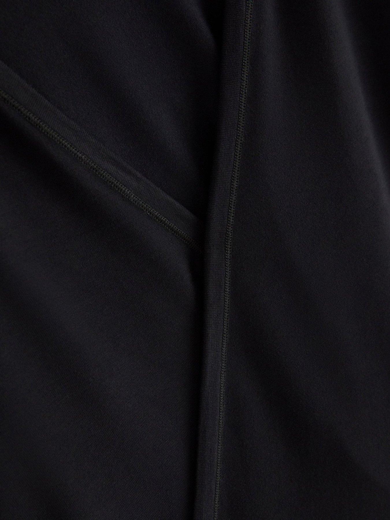 Image 4 of 4 of Lindex Women's Janni Long-Sleeved Wrap Top - Black