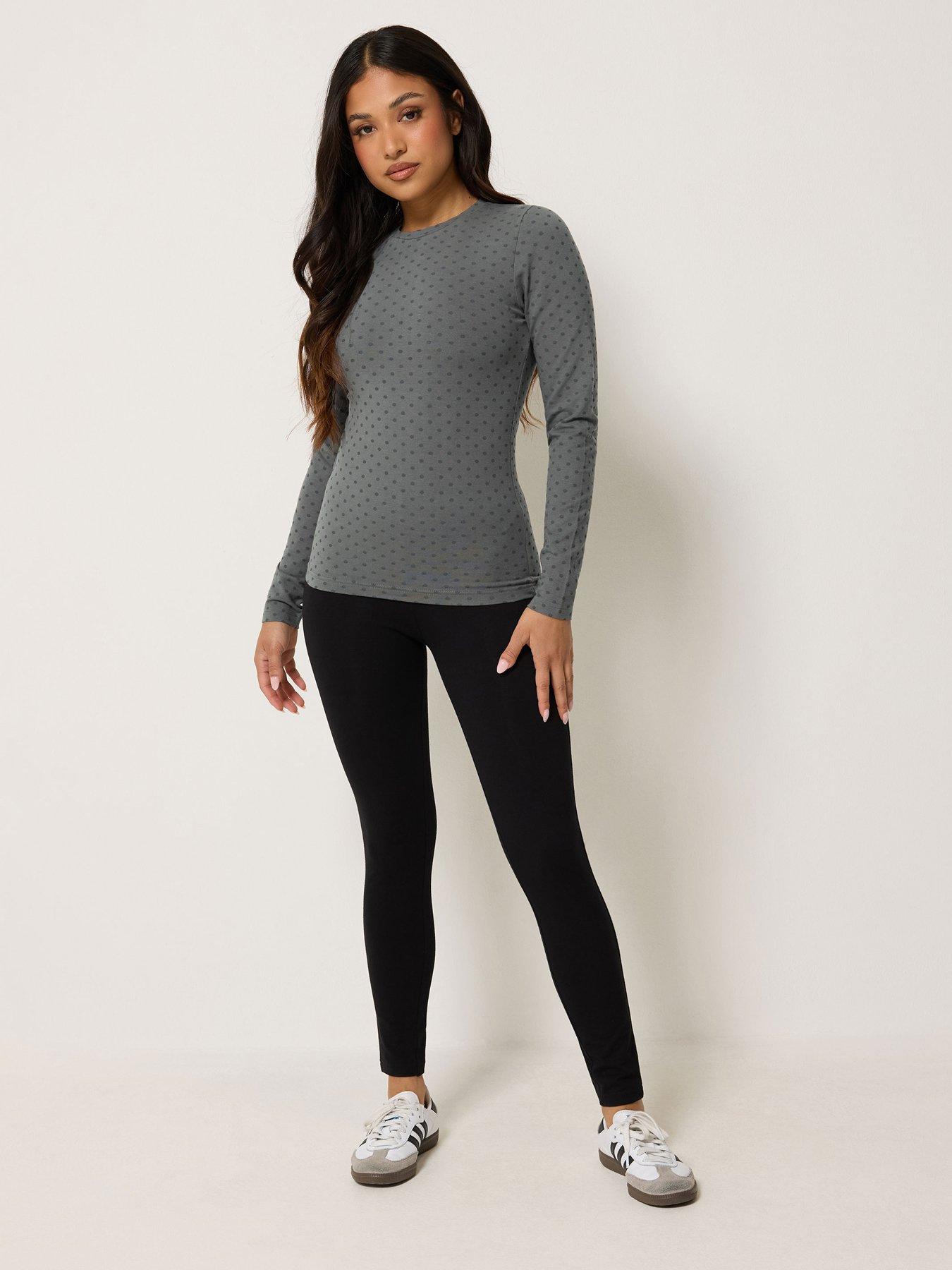 Image 3 of 4 of PixieGirl Petite 2 Pack Polka Dot Cotton Tops - Multi