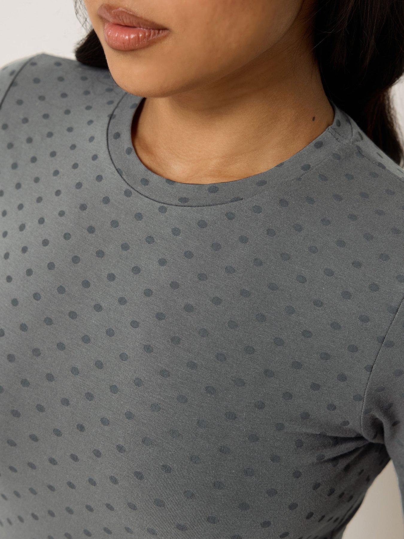 Image 4 of 4 of PixieGirl Petite 2 Pack Polka Dot Cotton Tops - Multi