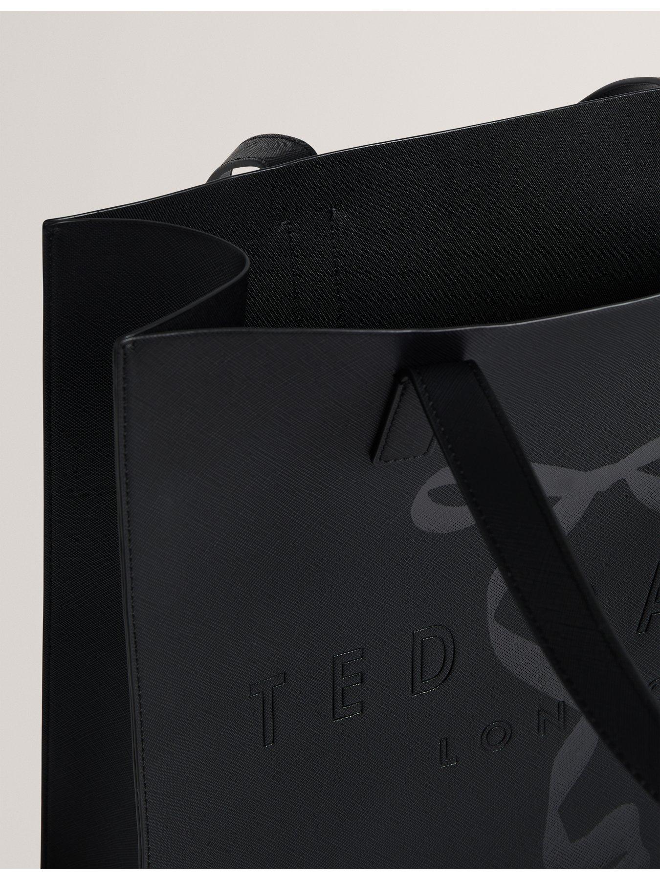 Image 5 of 5 of Ted Baker Large Tote Bag with Bow Detail - Black