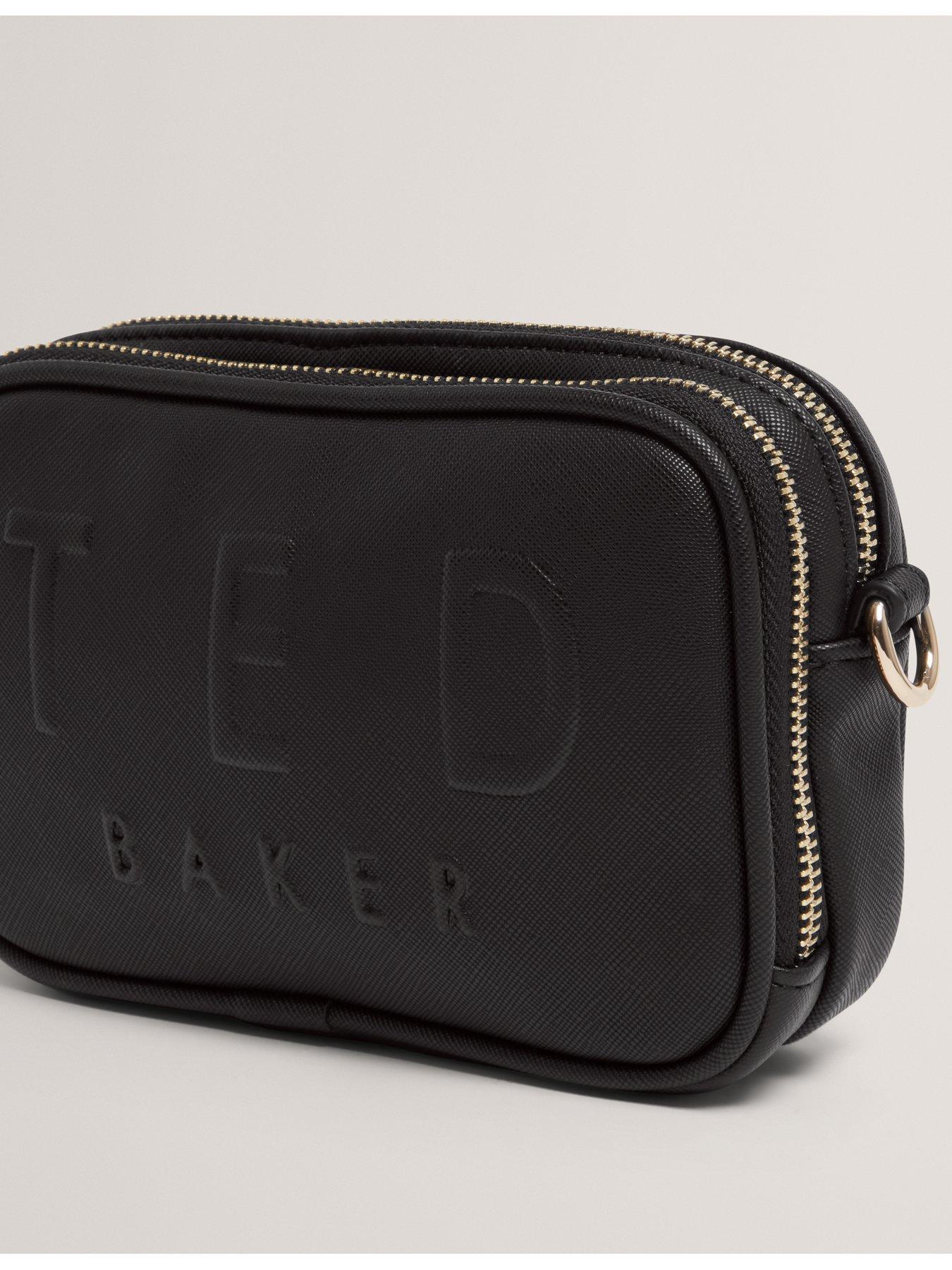 Image 2 of 4 of Ted Baker Small Webbing Strap Camera Bag - Black
