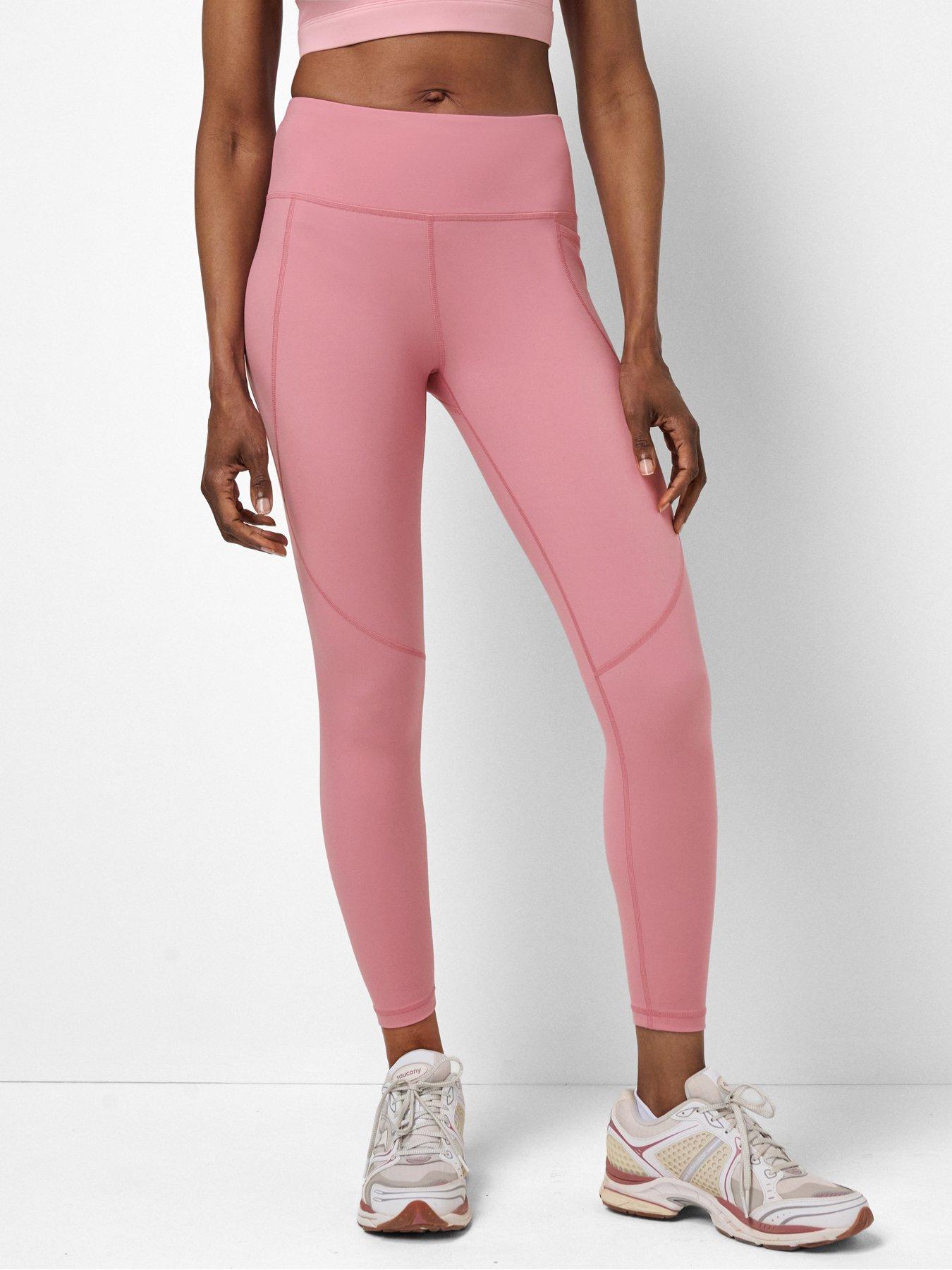 Sweaty Betty Womens Training Power 7/8 Workout Leggings- Pink