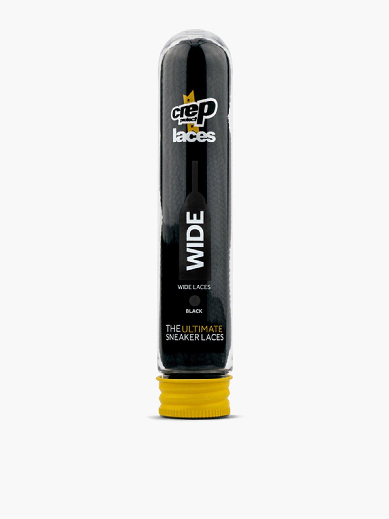 Image 1 of 2 of Crep Protect Mens Wide One Size Laces - Black