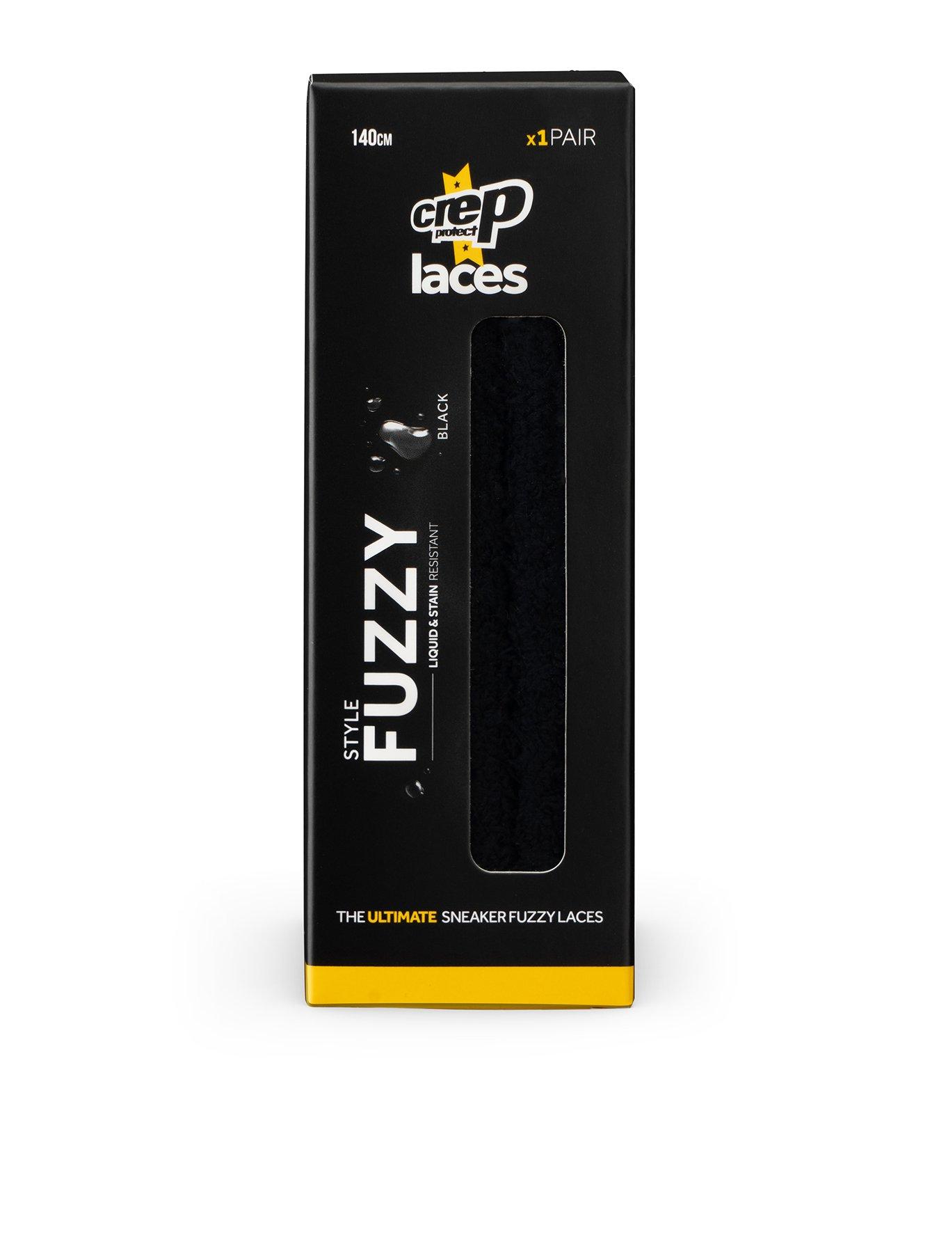 Image 1 of 5 of Crep Protect Mens Fuzzy 140cm 1 Pair Shoelaces - Black