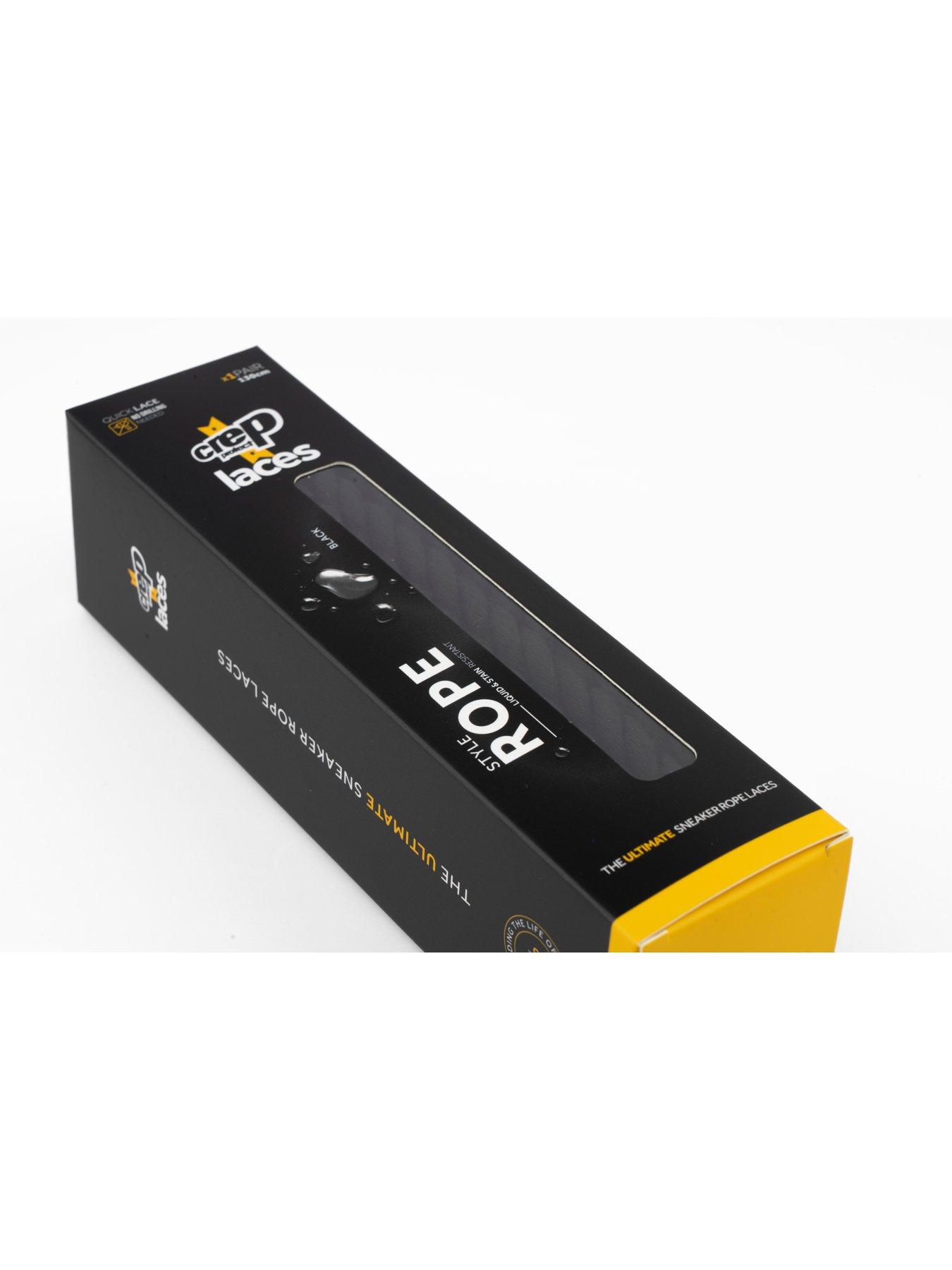 Image 2 of 5 of Crep Protect Mens Rope 130cm Shoelaces - Black