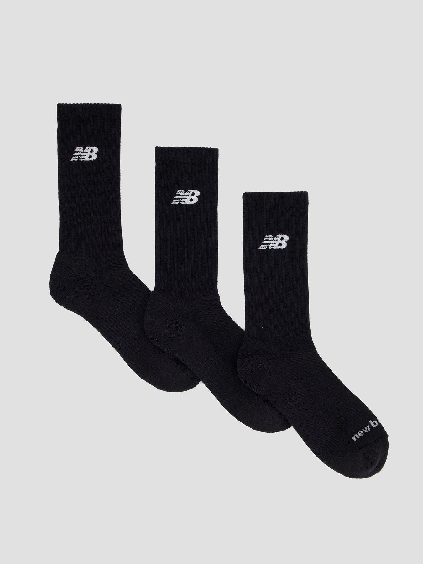 Image 1 of 3 of New Balance Everyday Crew 3 Pack - Black