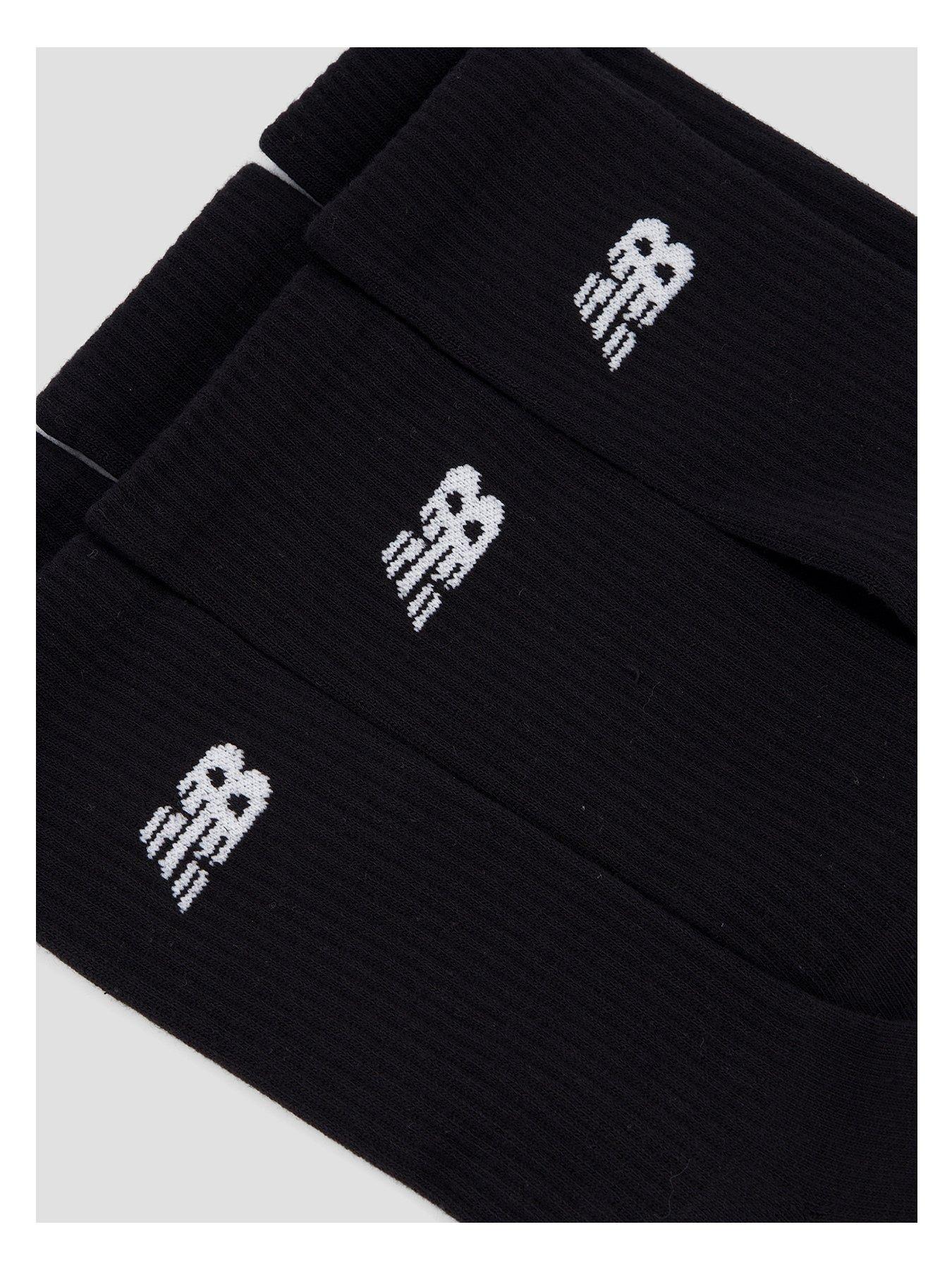 Image 3 of 3 of New Balance Everyday Crew 3 Pack - Black