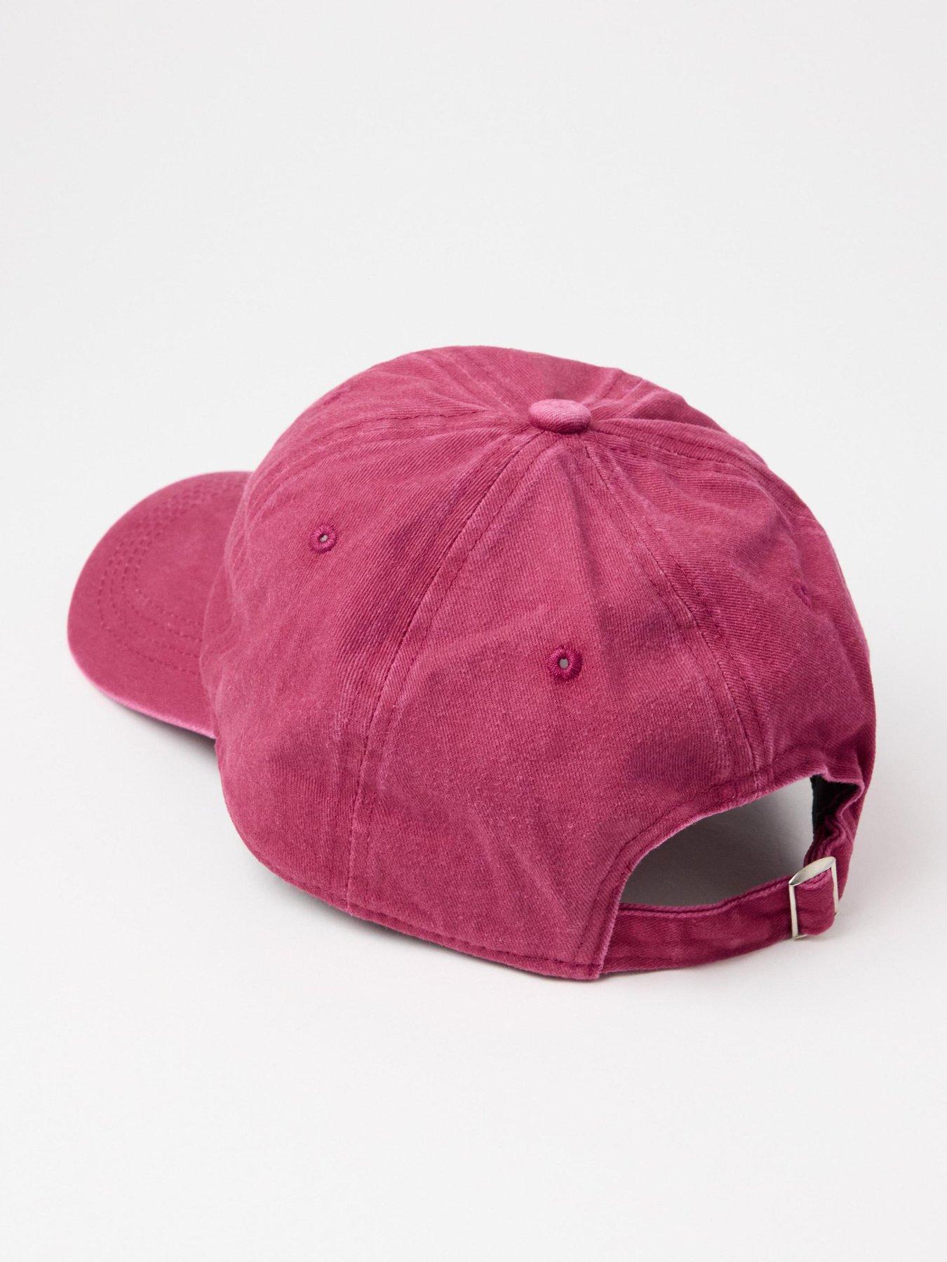 Image 2 of 3 of Lindex Womens Curved Peak Adjustable Strap Cap - Red