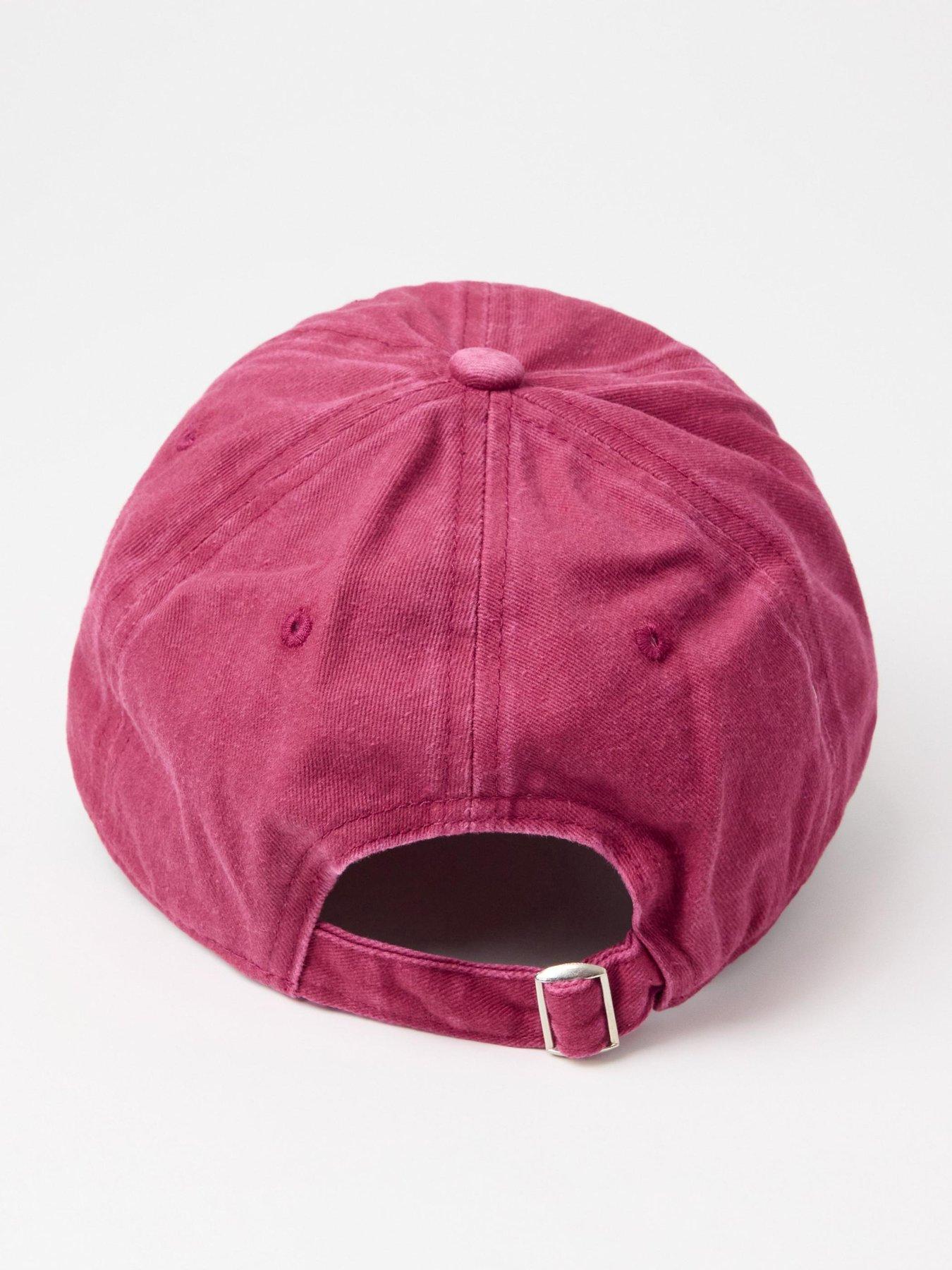 Image 3 of 3 of Lindex Womens Curved Peak Adjustable Strap Cap - Red