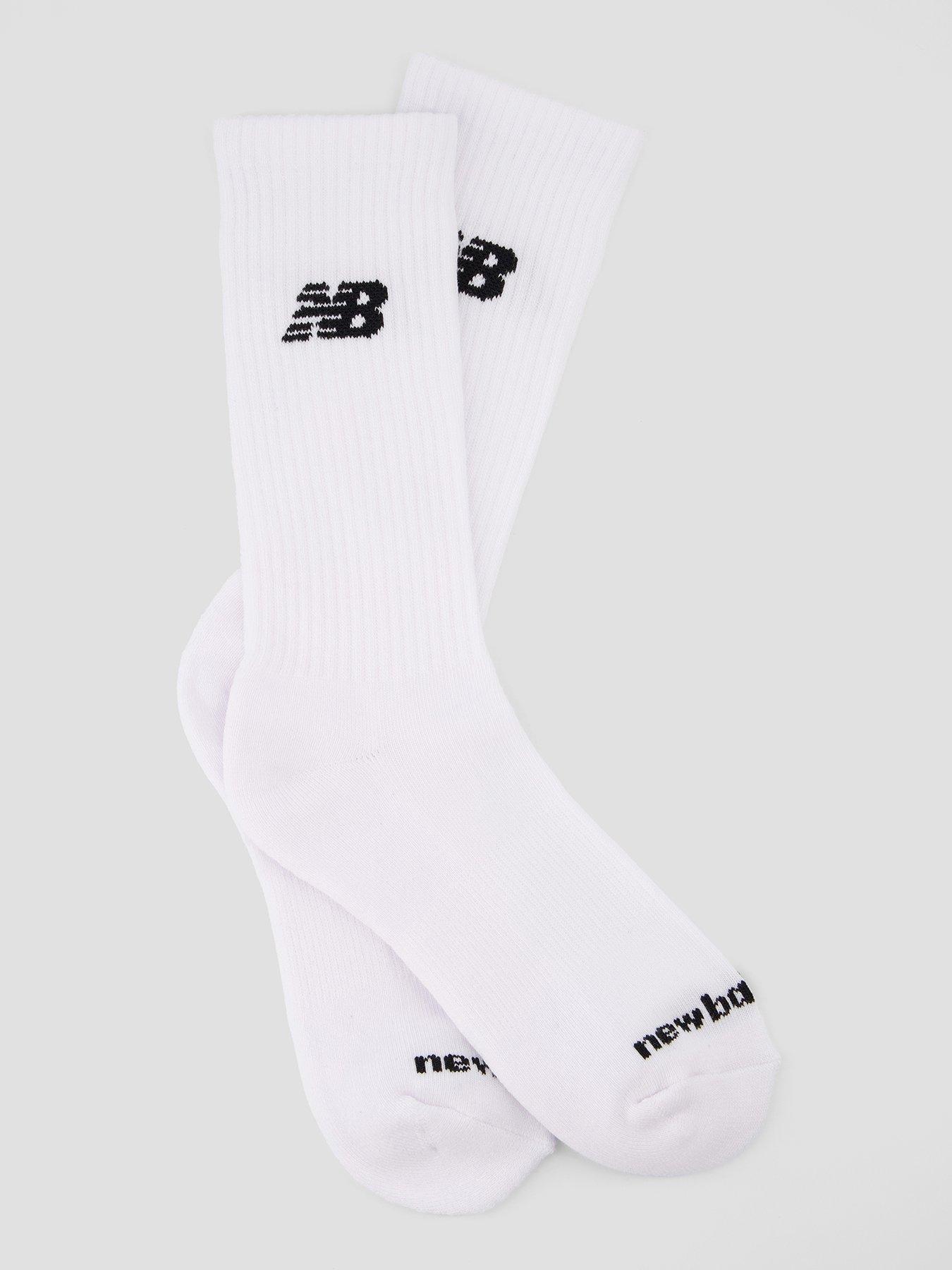 Image 2 of 3 of New Balance Everyday Crew 3 Pack - White
